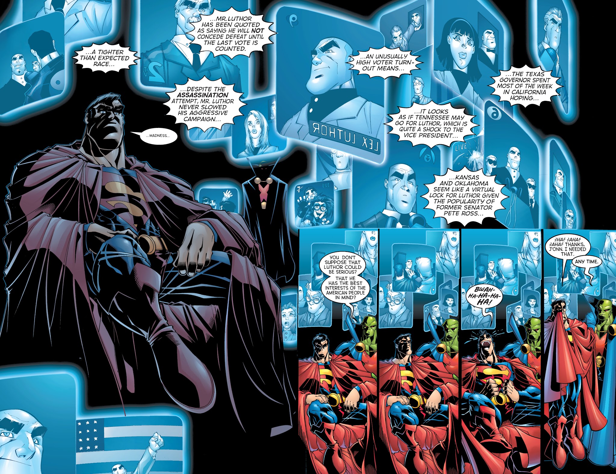 Read online Superman: President Luthor comic -  Issue # TPB - 84