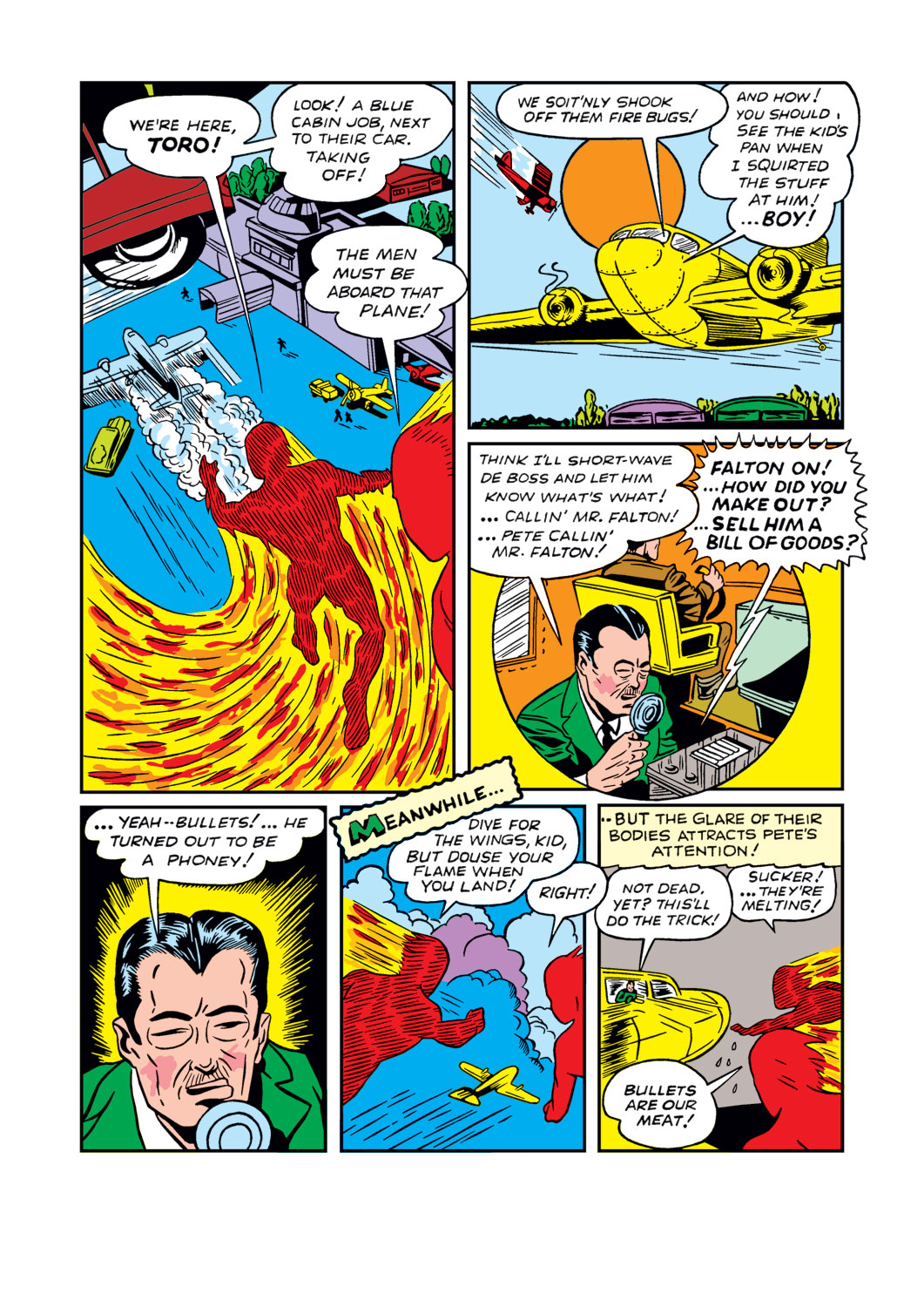 Read online The Human Torch (1940) comic -  Issue #6 - 12