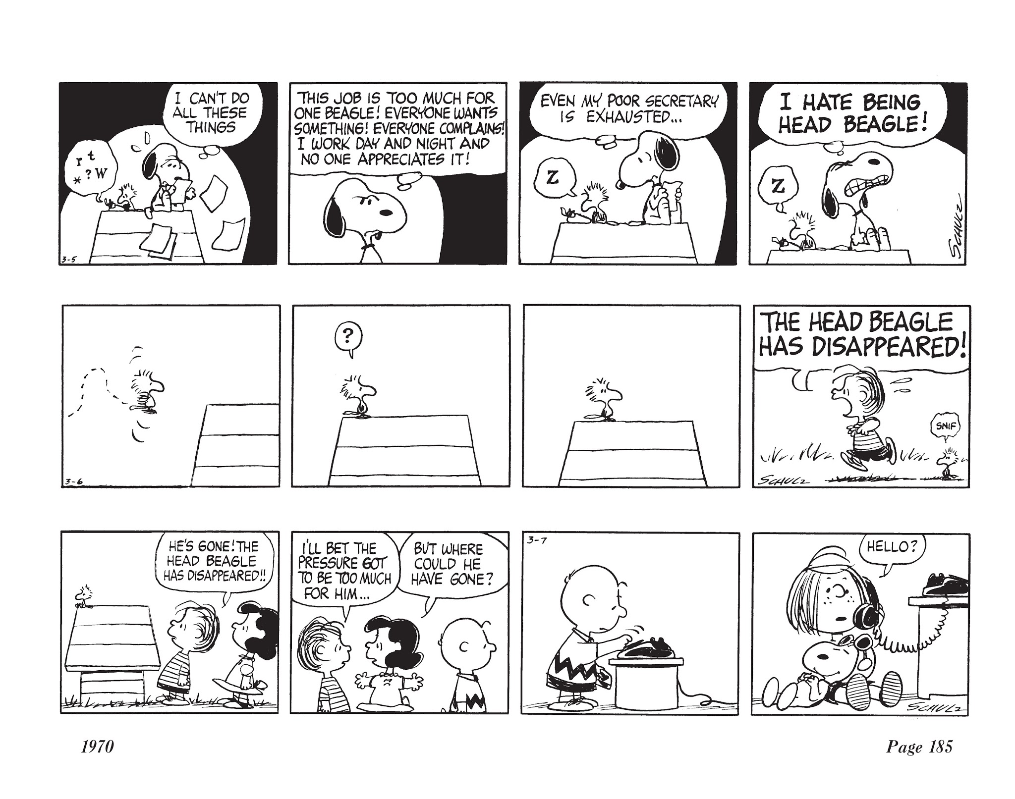 Read online The Complete Peanuts comic -  Issue # TPB 10 - 198