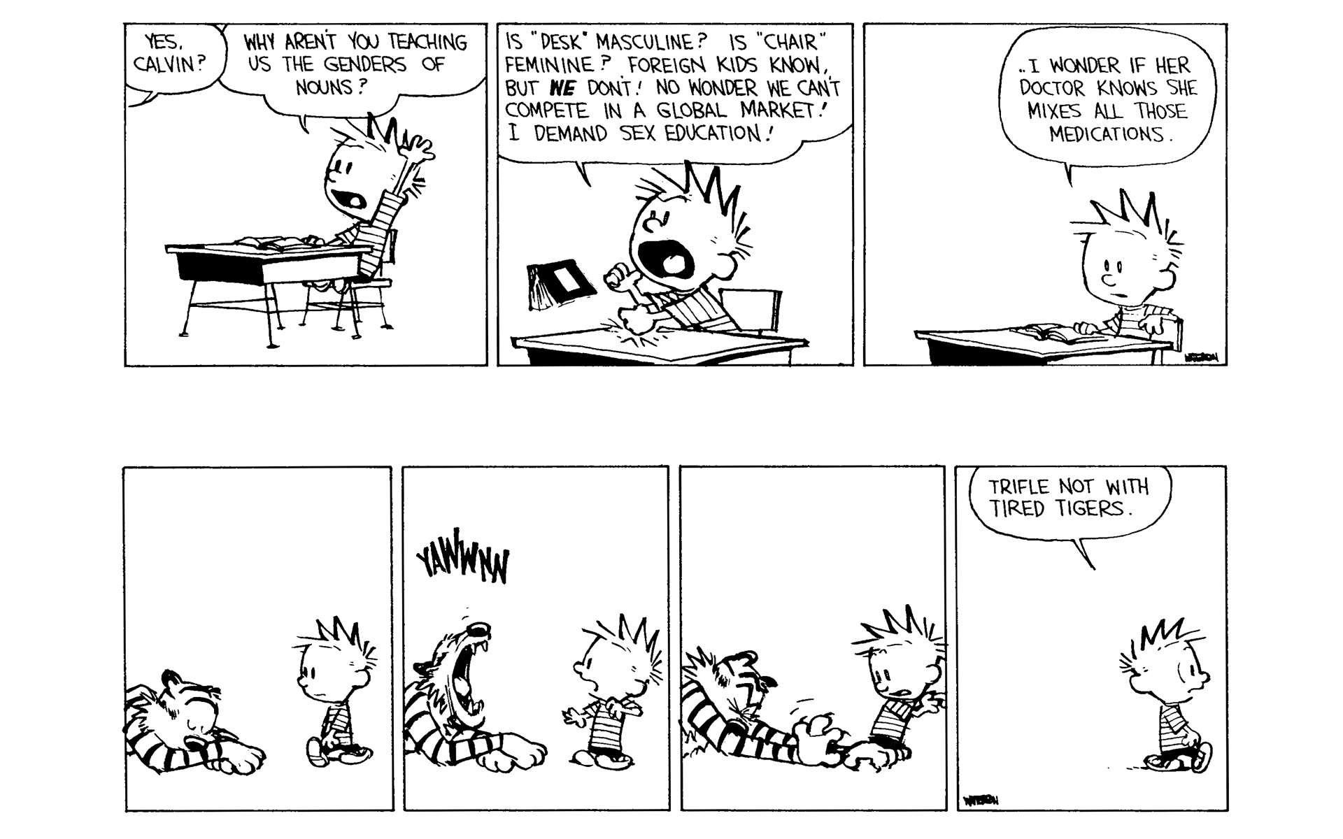 Read online Calvin and Hobbes comic -  Issue #10 - 104