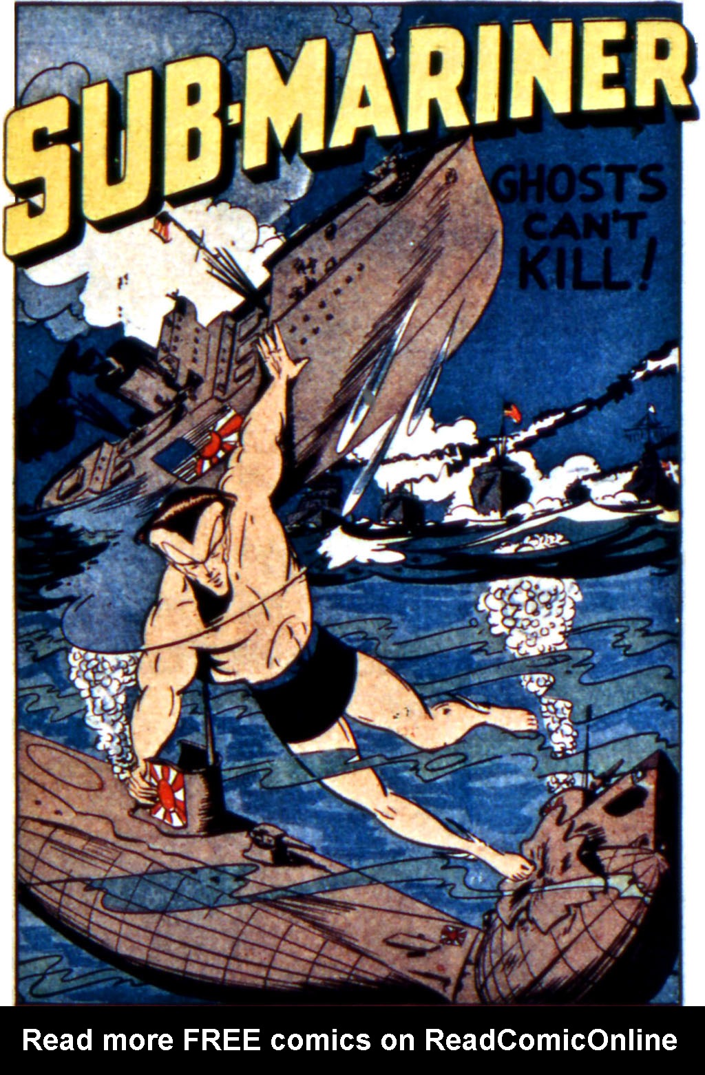 Read online Sub-Mariner Comics comic -  Issue #11 - 3