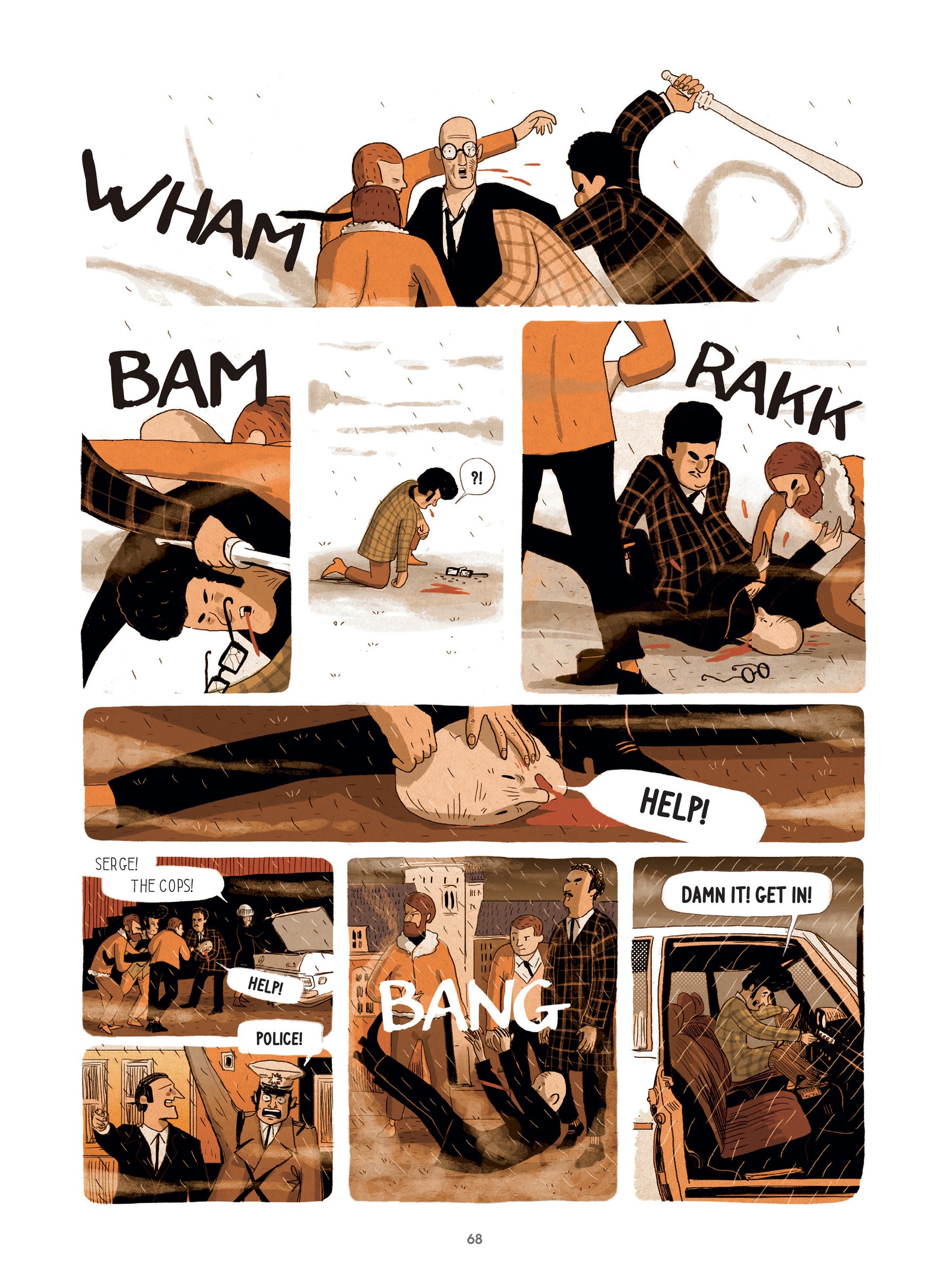 Read online For Justice: The Serge & Beate Klarsfeld Story comic -  Issue # TPB (Part 1) - 68