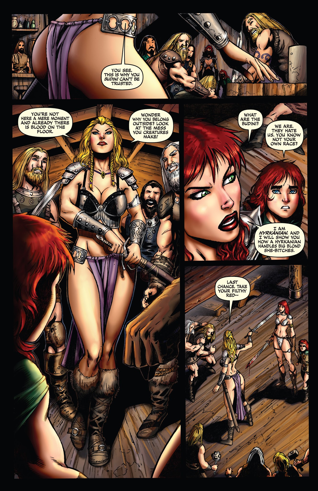 Read online Red Sonja: Wrath of the Gods comic -  Issue #1 - 8