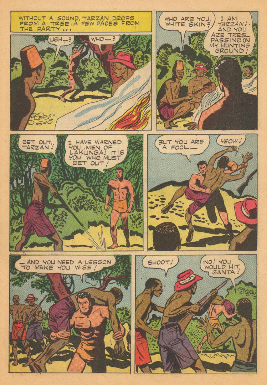 Read online Tarzan (1948) comic -  Issue #78 - 6