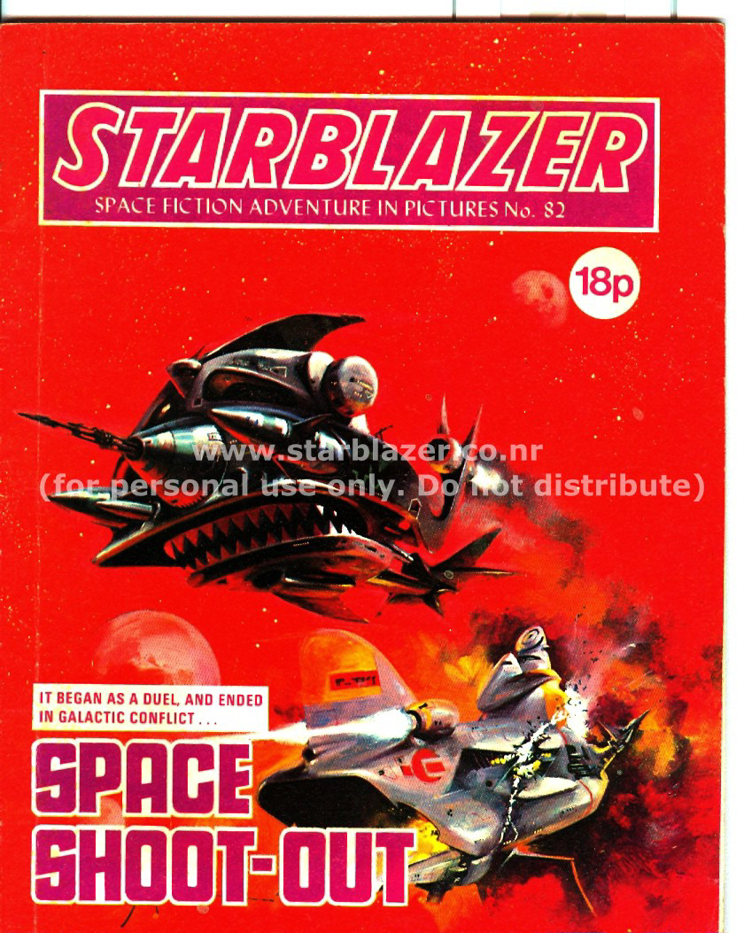 Read online Starblazer comic -  Issue #82 - 1
