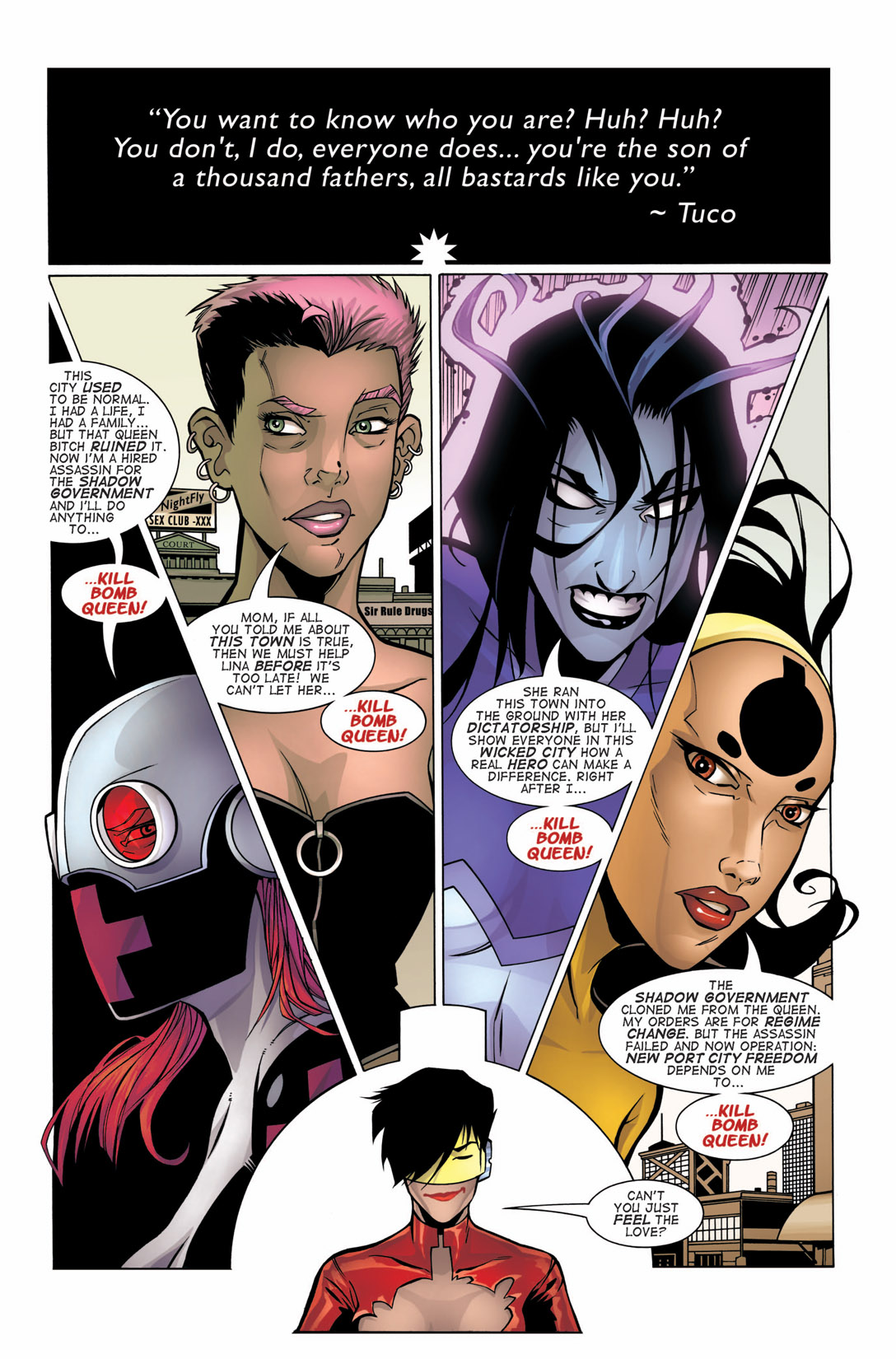 Read online Bomb Queen III: The Good, The Bad & The Lovely comic -  Issue #4 - 3
