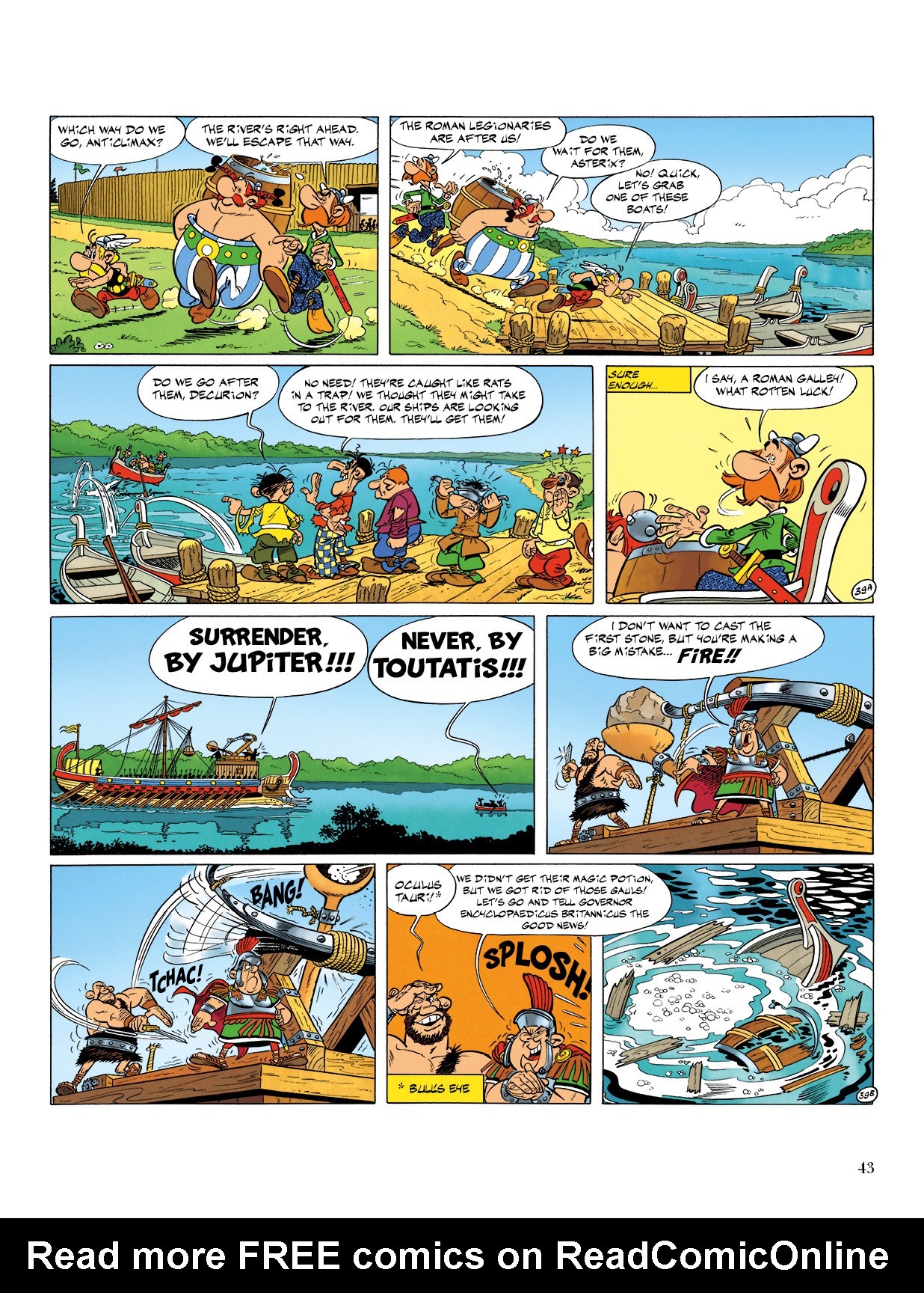 Read online Asterix comic -  Issue #8 - 44