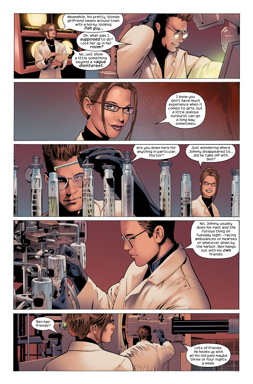 Read online Ultimate Fantastic Four (2004) comic -  Issue #25 - 16