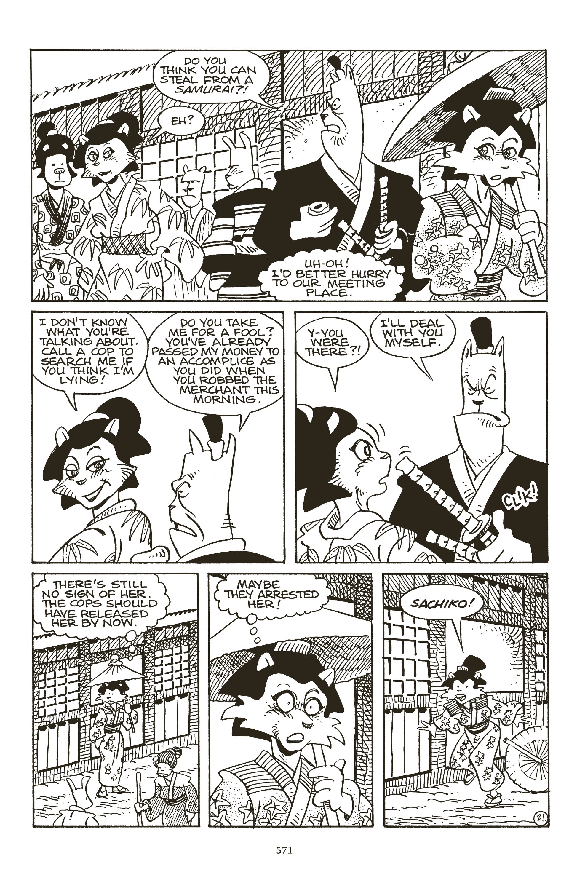 Read online The Usagi Yojimbo Saga (2021) comic -  Issue # TPB 3 (Part 6) - 65