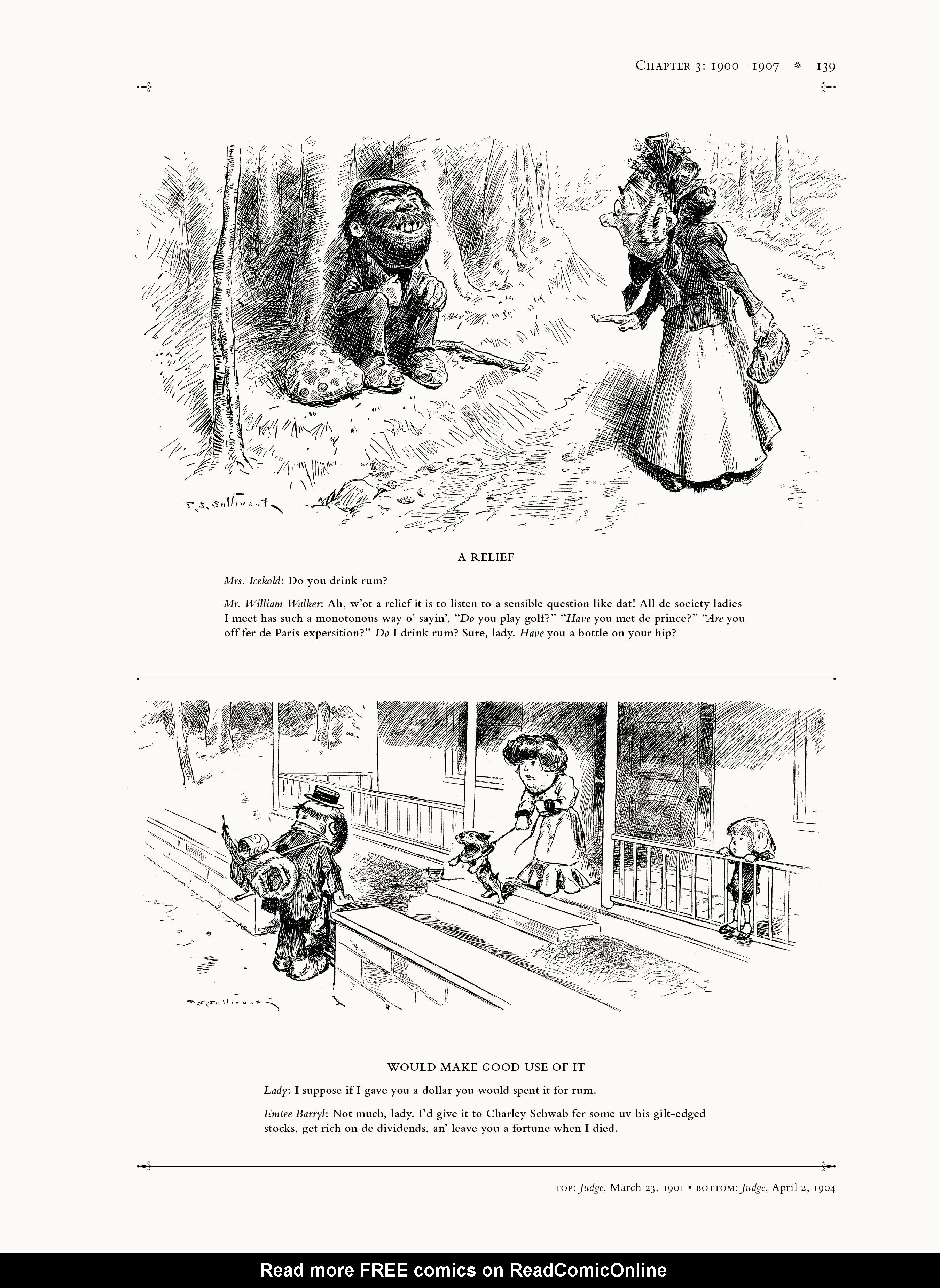 Read online A Cockeyed Menagerie: The Drawings of T.S. Sullivant comic -  Issue # TPB (Part 2) - 54