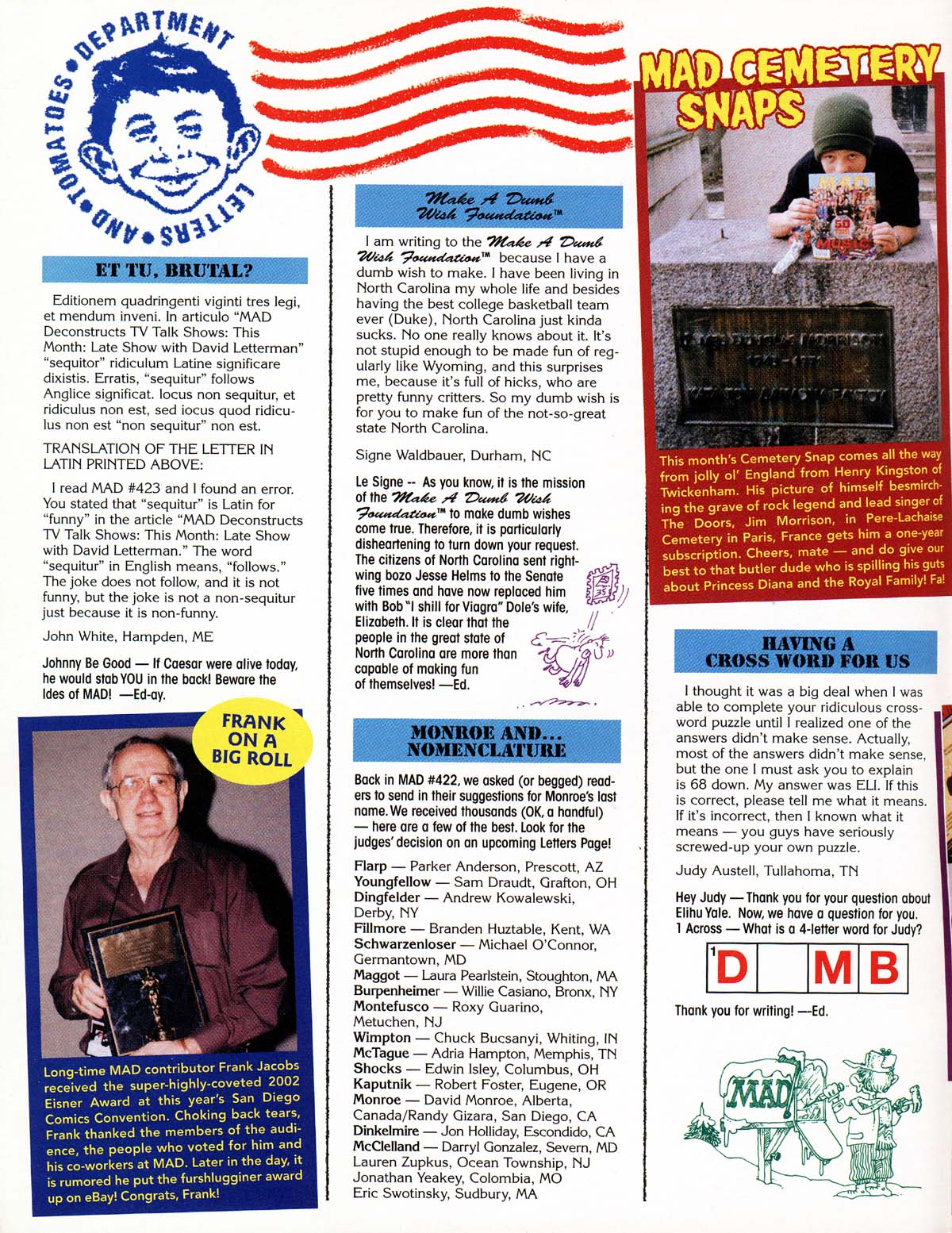 Read online MAD comic -  Issue #426 - 3