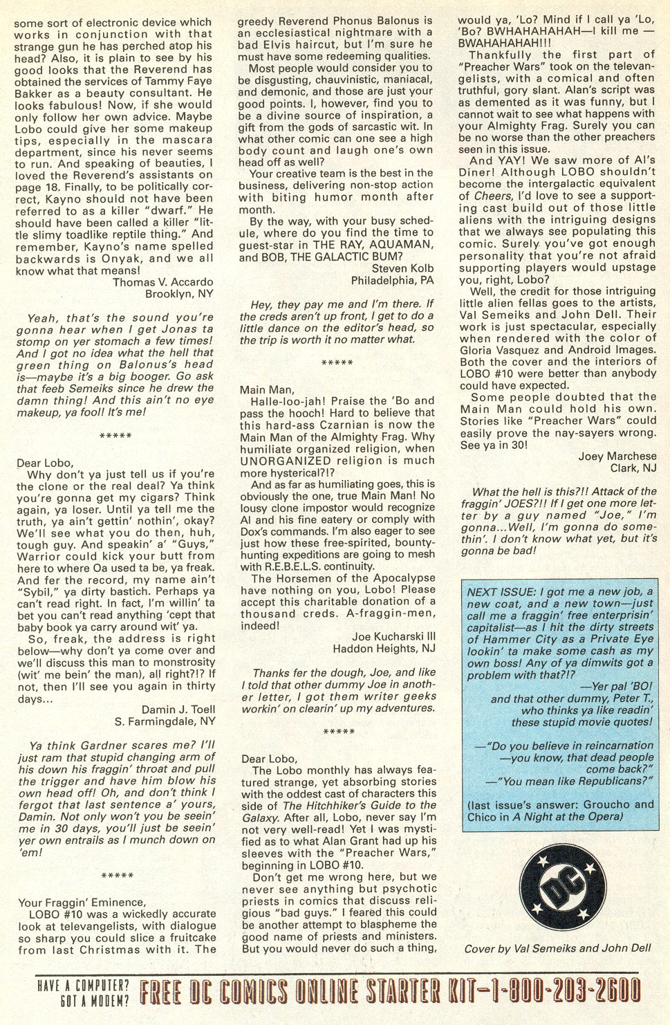 Read online Lobo (1993) comic -  Issue #14 - 27