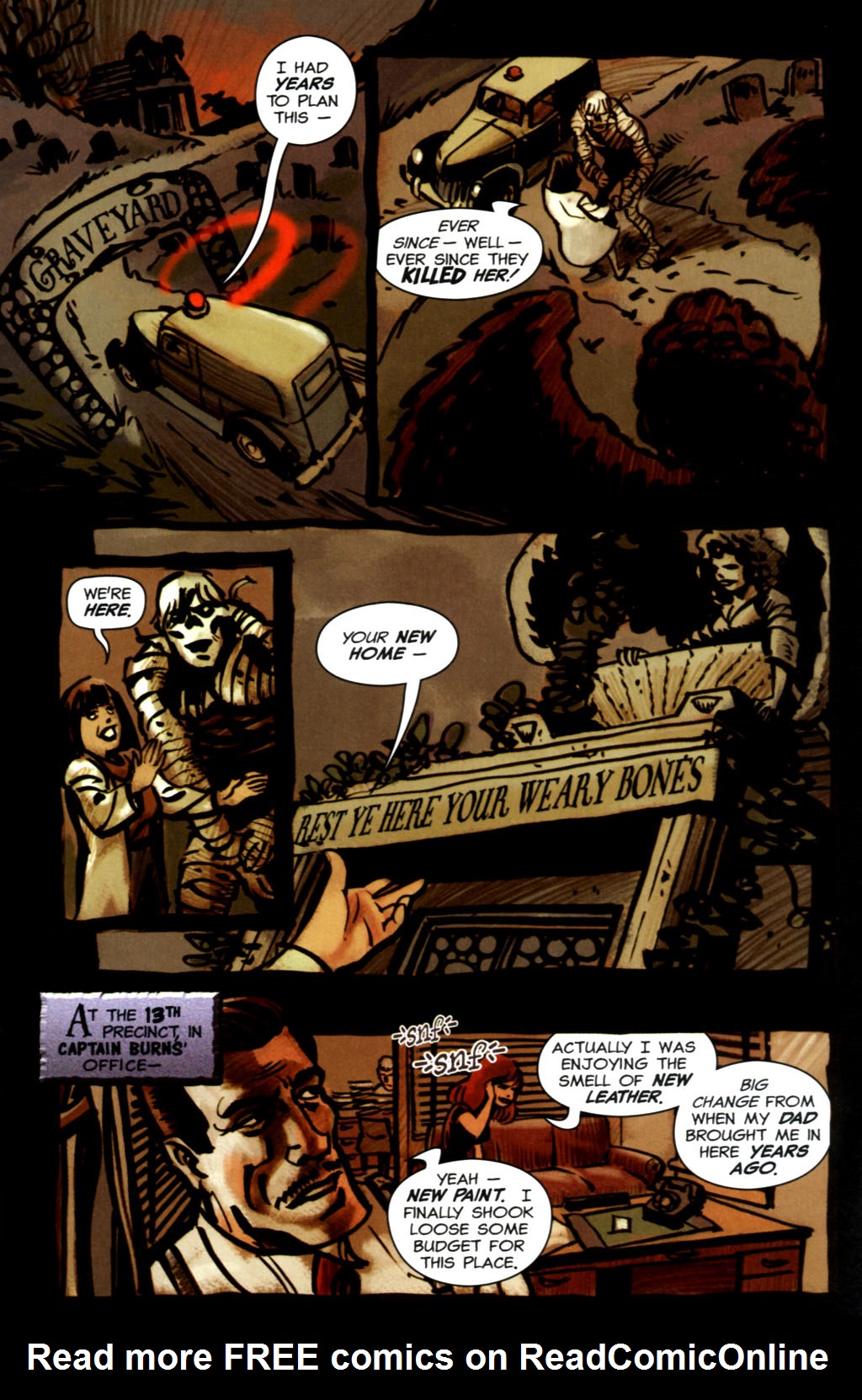 Read online Frankenstein Mobster comic -  Issue #2 - 4
