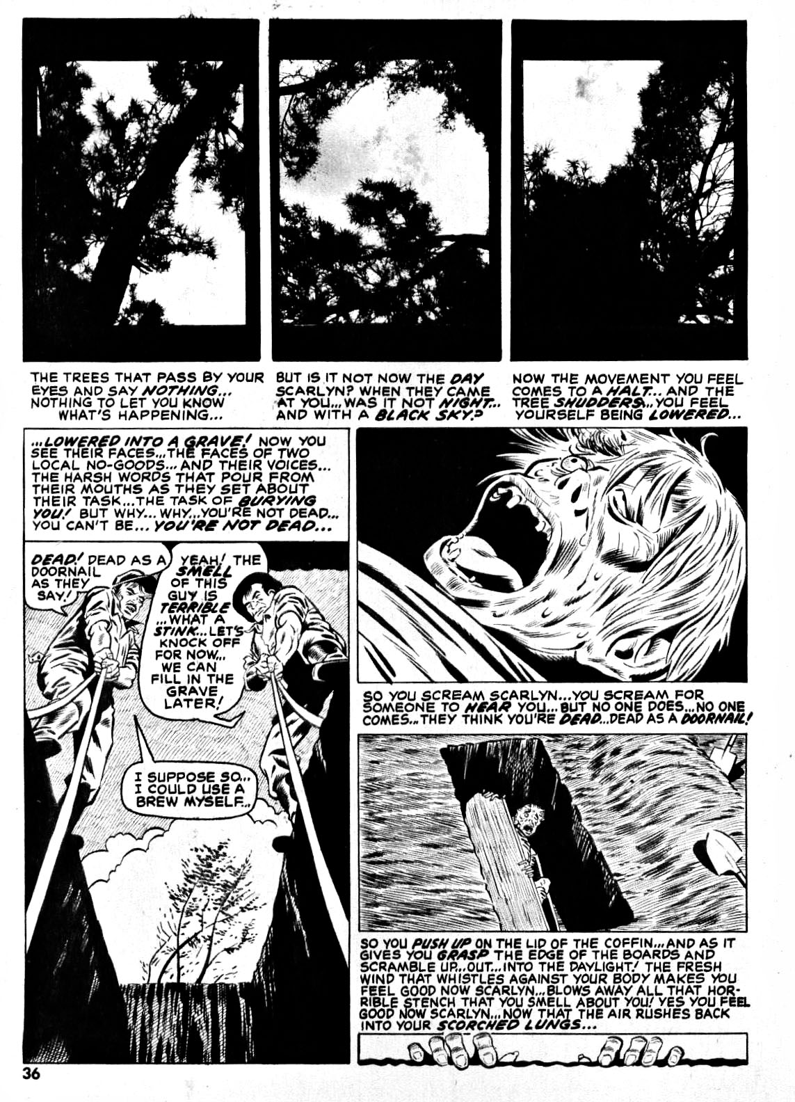 Read online Nightmare (1970) comic -  Issue #8 - 35