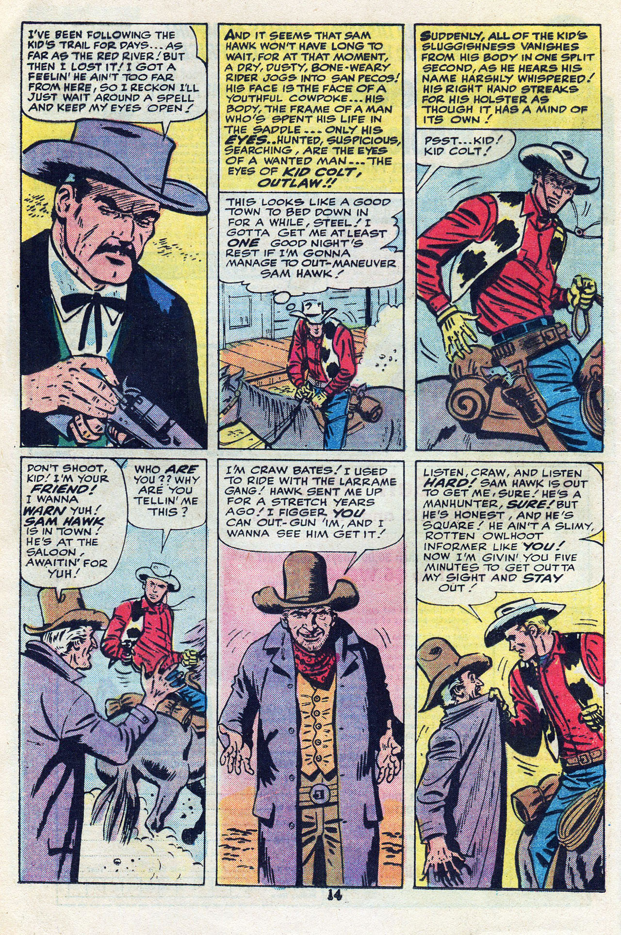Read online Kid Colt Outlaw comic -  Issue #181 - 15