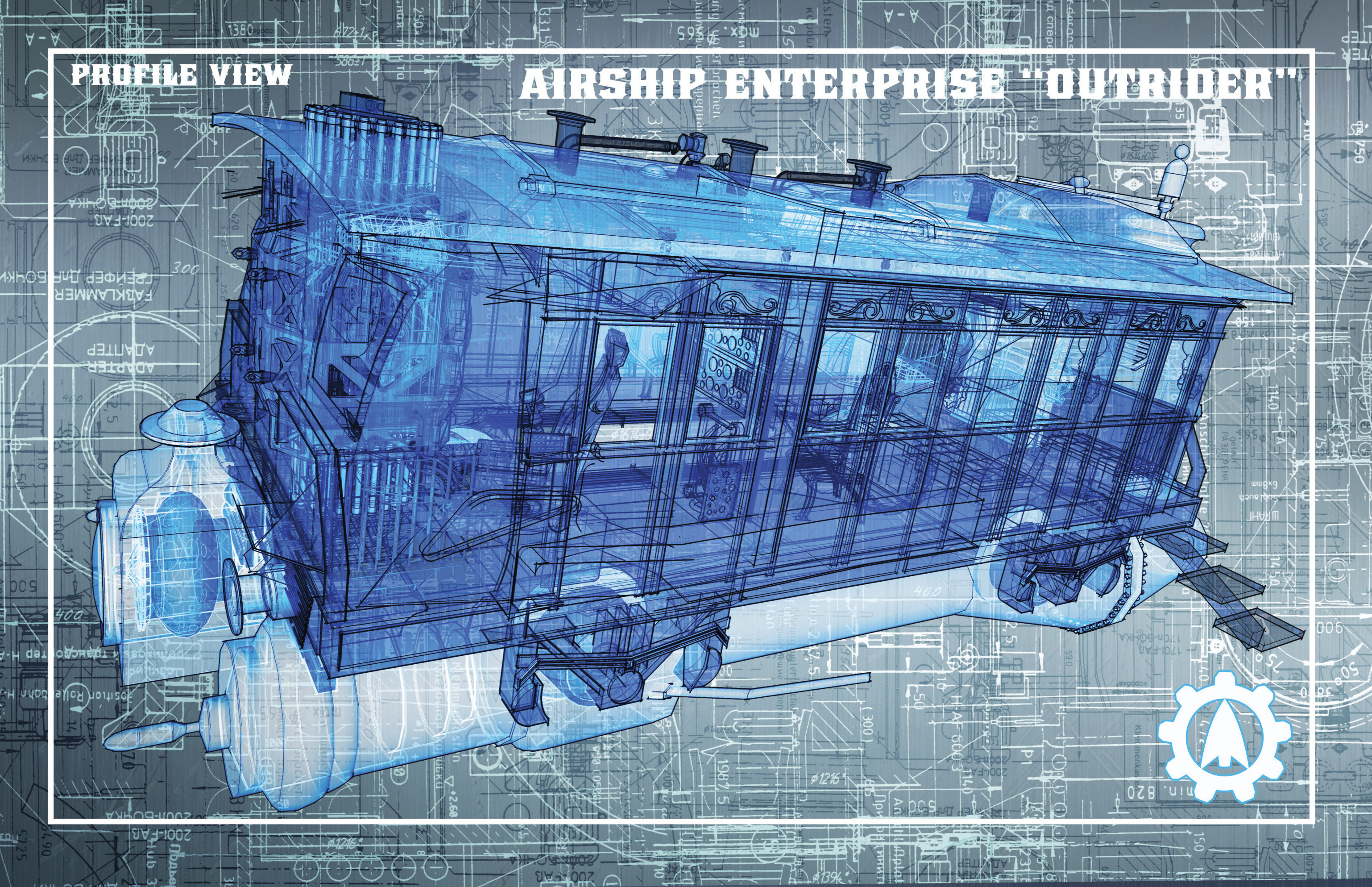 Read online Airship Enterprise: The Infernal Machine comic -  Issue #3 - 23