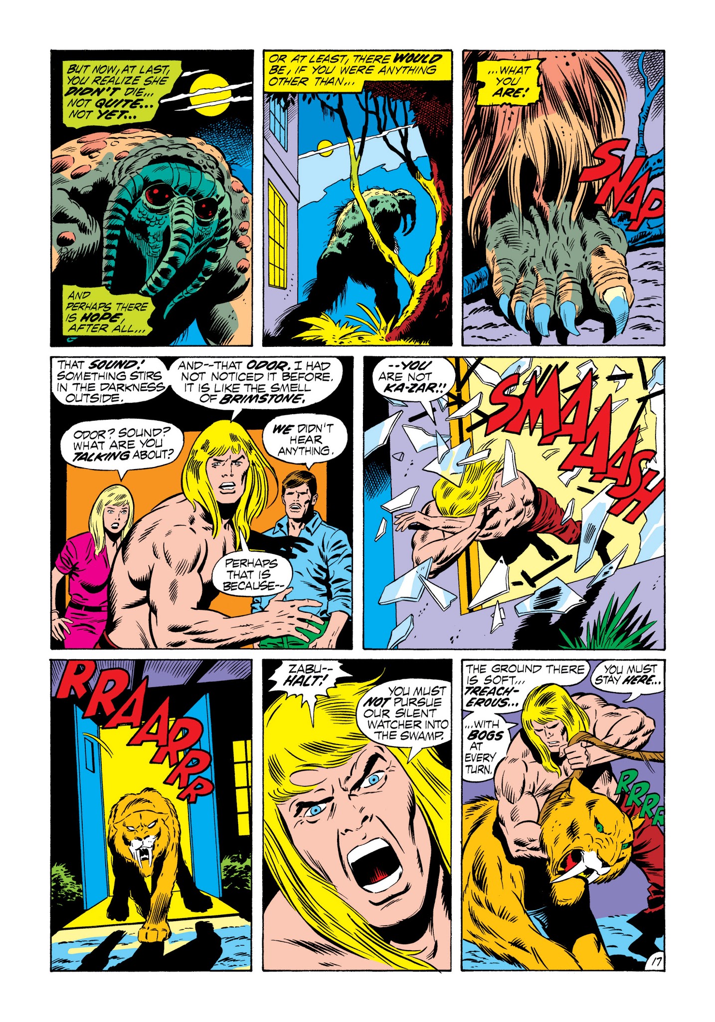 Read online Marvel Masterworks: Ka-Zar comic -  Issue # TPB 1 - 7