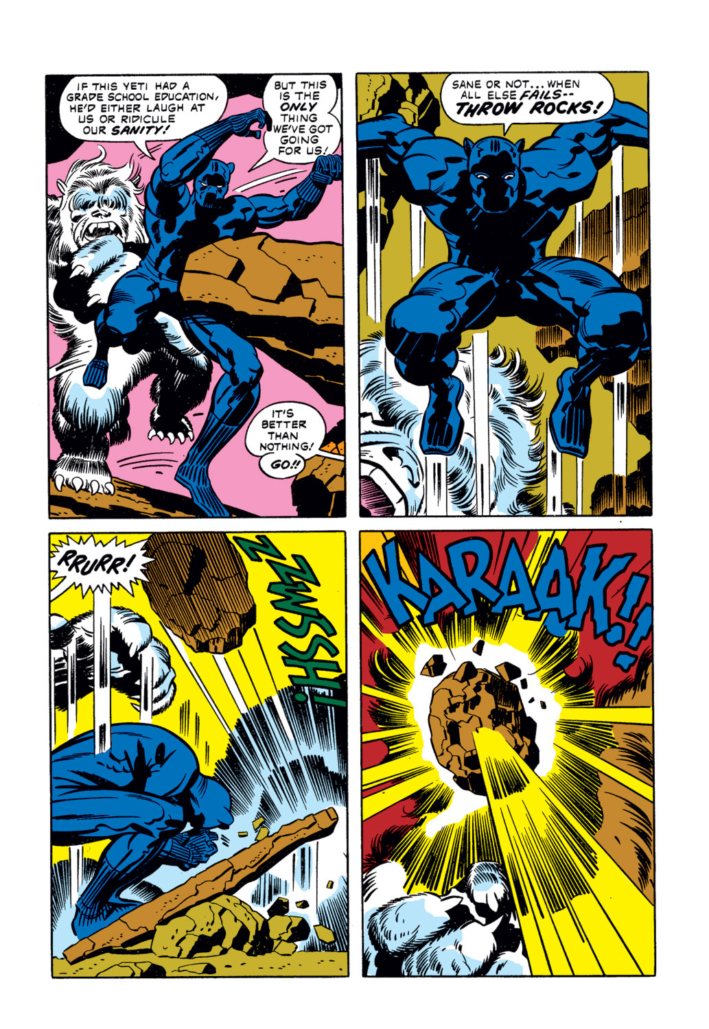 Read online Black Panther (1977) comic -  Issue #5 - 17