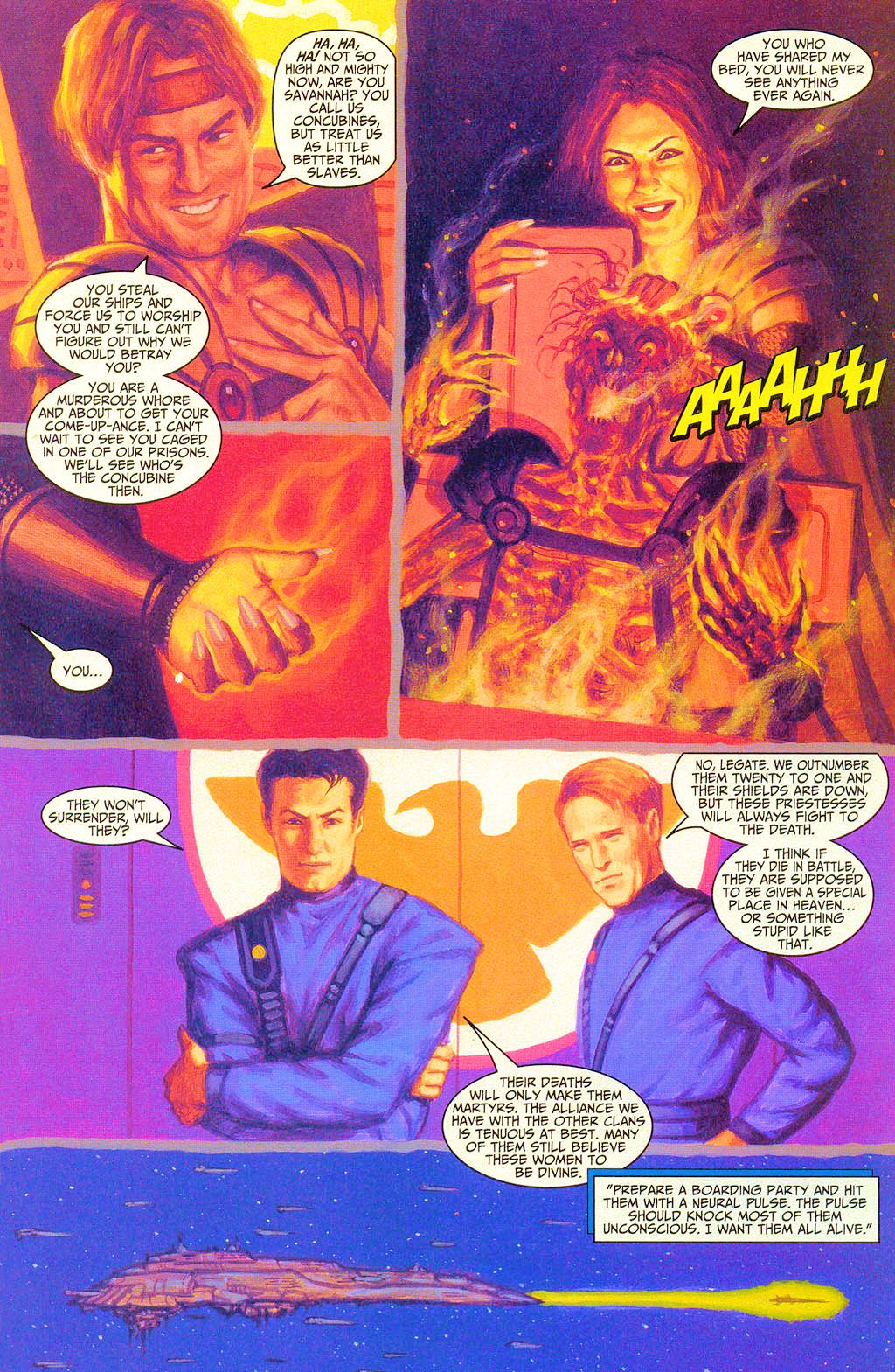 Read online Lady Pendragon comic -  Issue #7 - 14