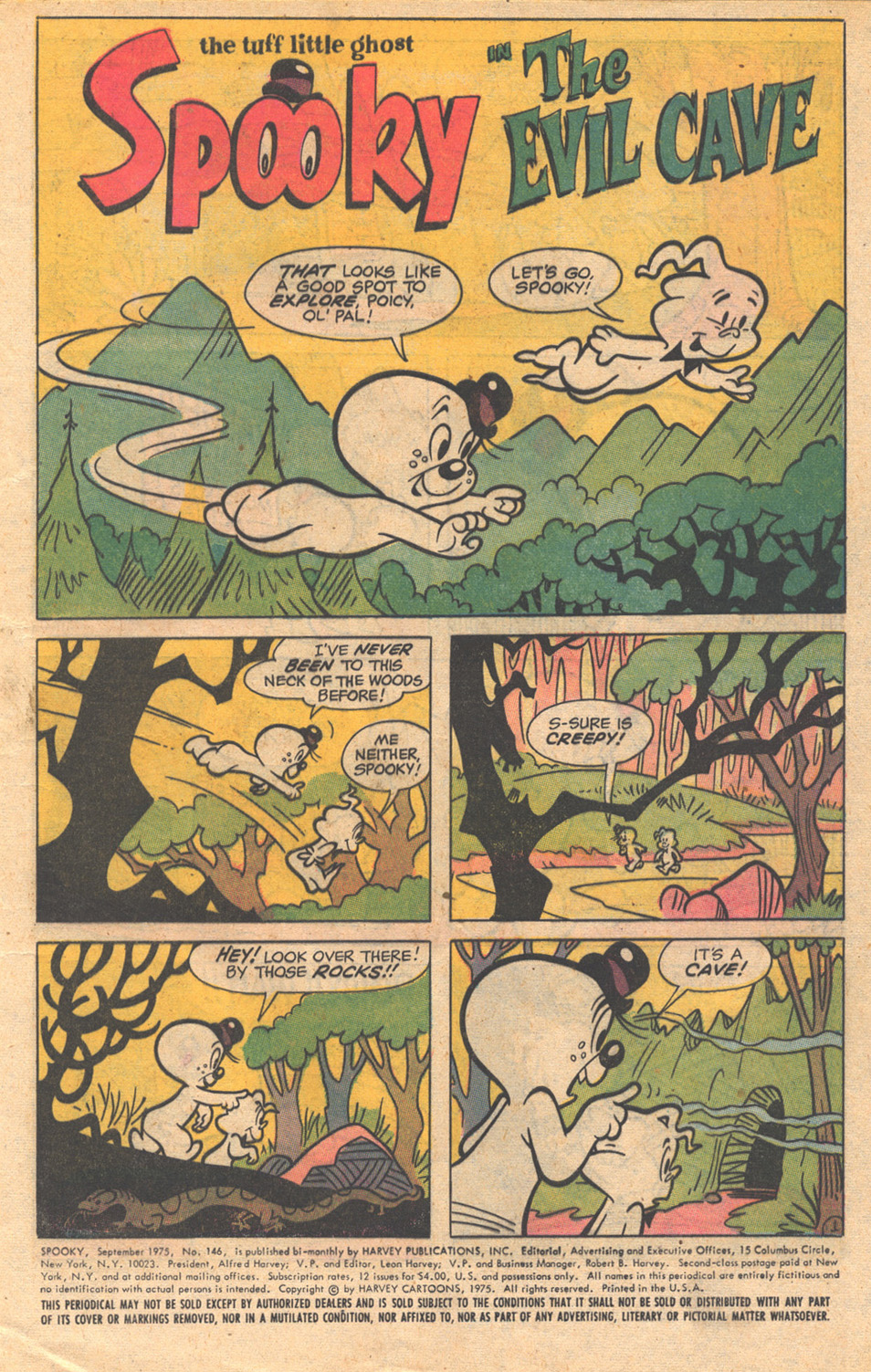 Read online Spooky comic -  Issue #146 - 5