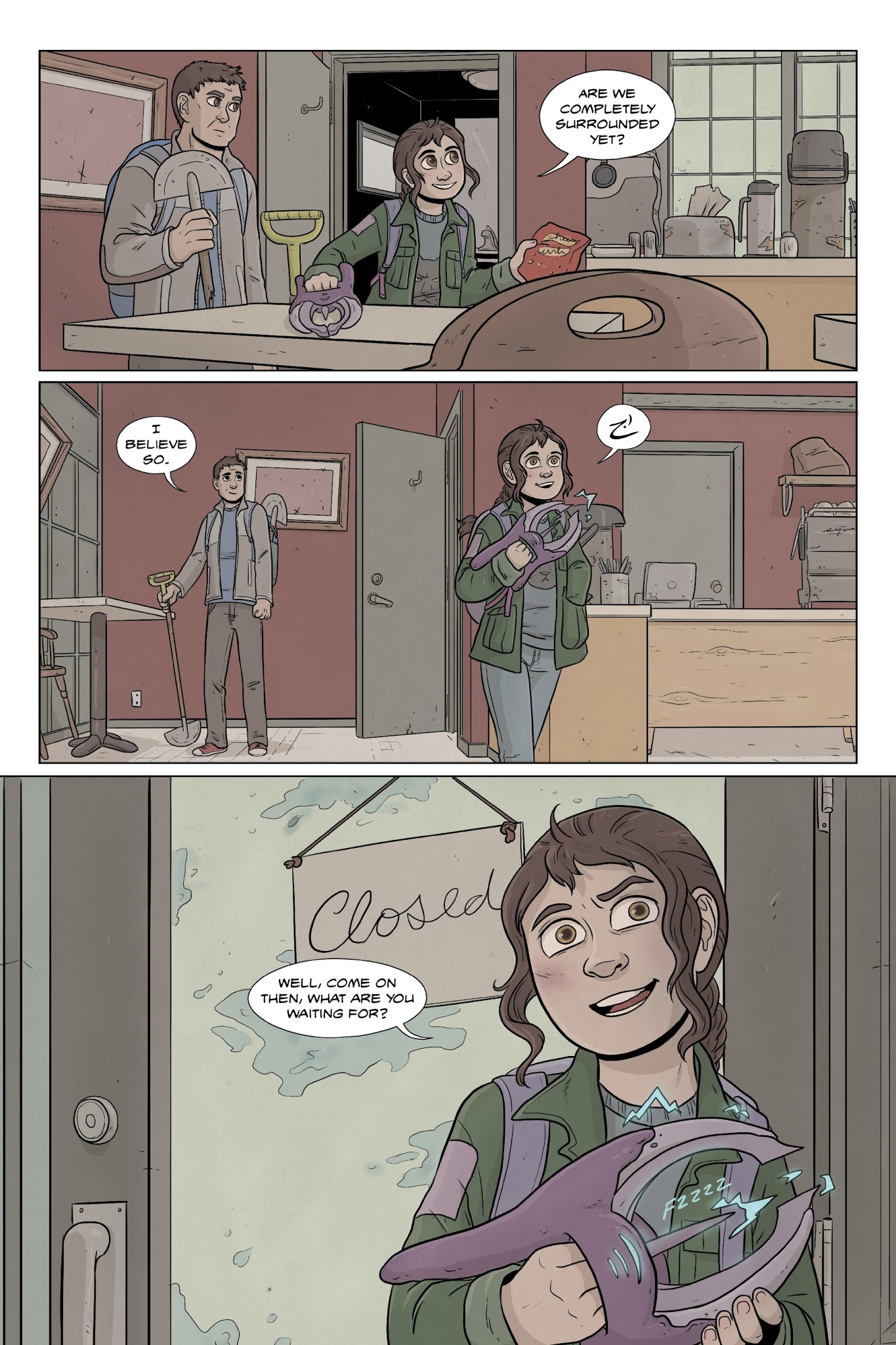 Read online Lifeformed: Cleo Makes Contact comic -  Issue # TPB - 188