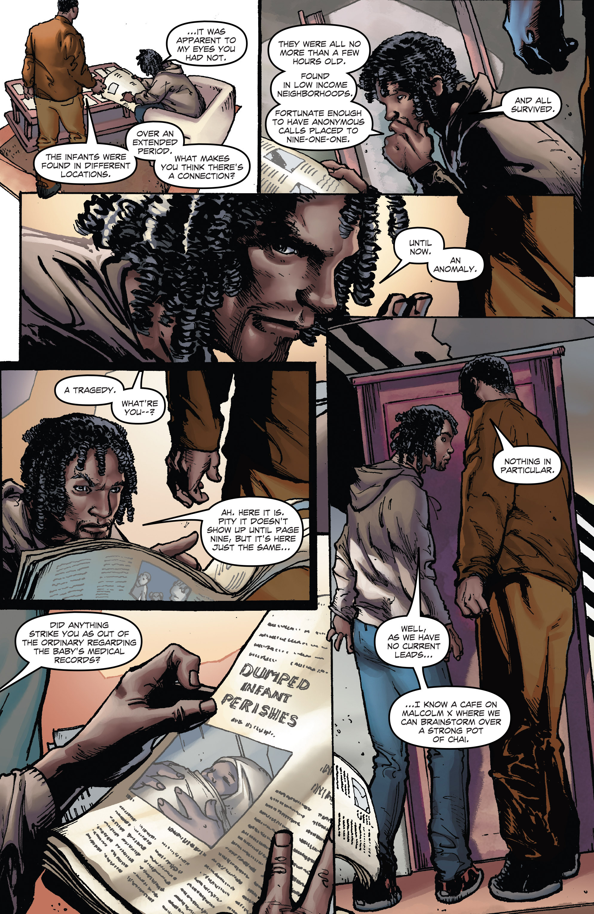Read online Watson And Holmes comic -  Issue #5 - 9