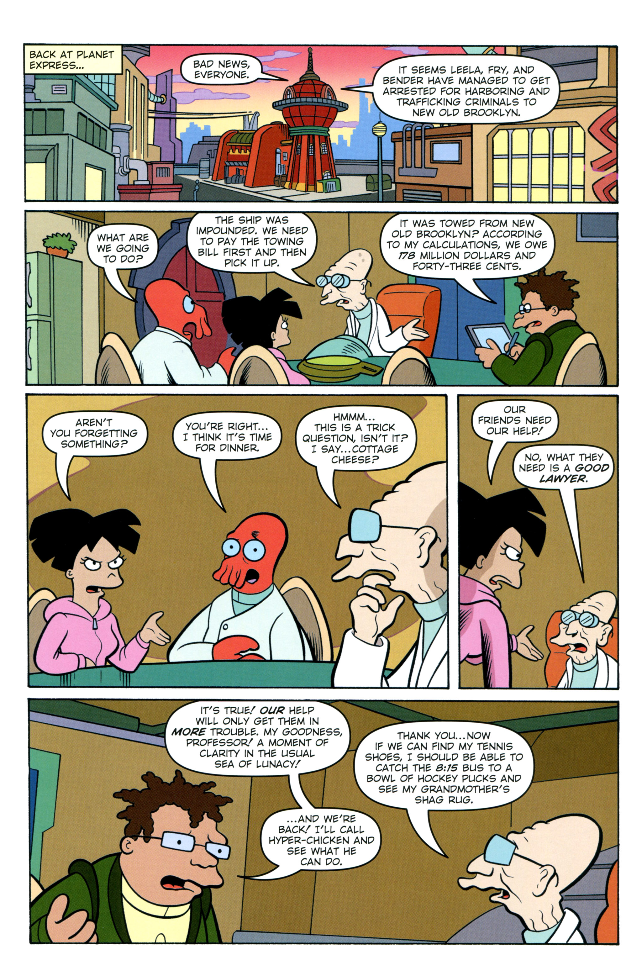 Read online Futurama Comics comic -  Issue #71 - 16