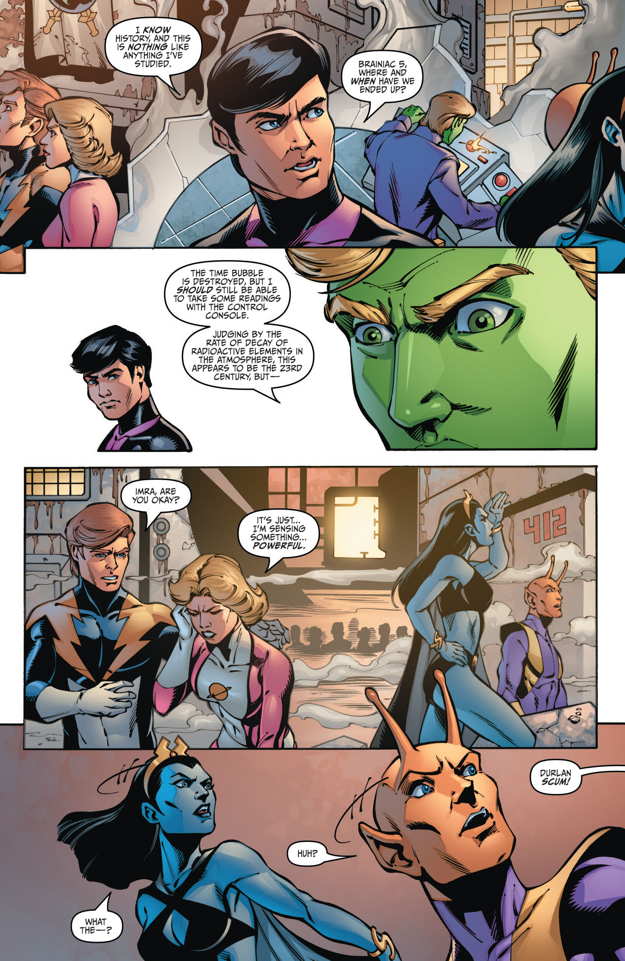 Read online Star Trek/Legion of Super-Heroes comic -  Issue #1 - 21