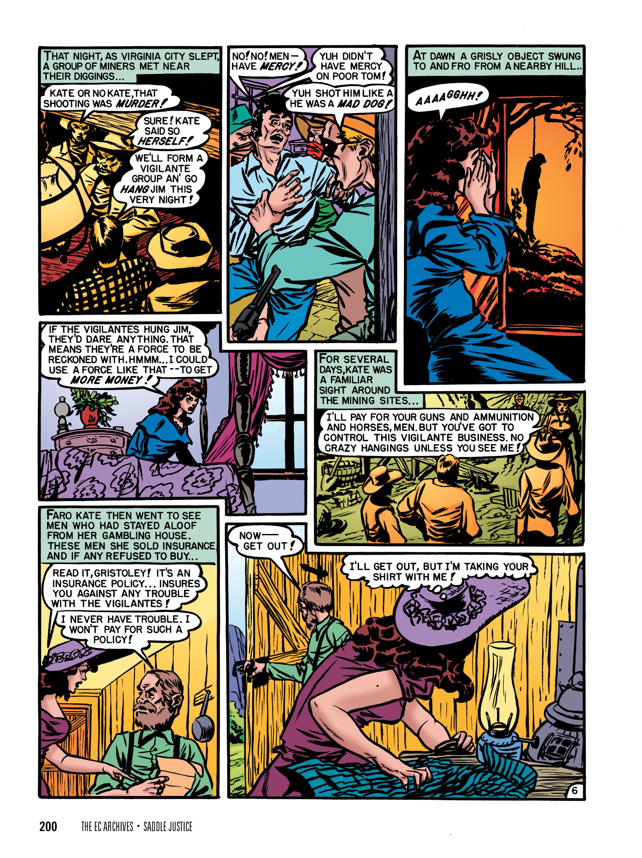 Read online The EC Archives: Saddle Justice comic -  Issue # TPB (Part 2) - 102