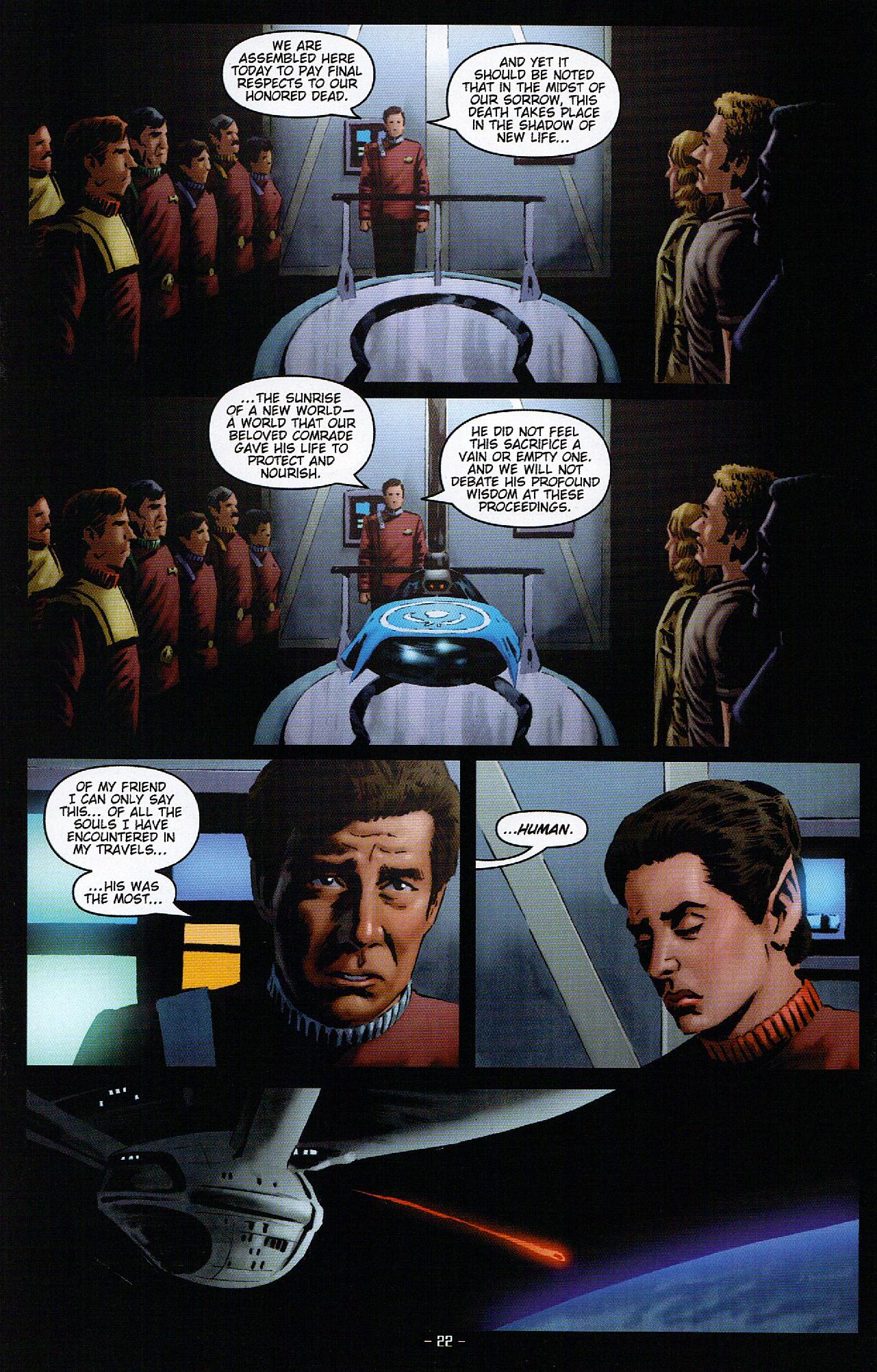 Read online Star Trek II: The Wrath of Khan comic -  Issue #3 - 22