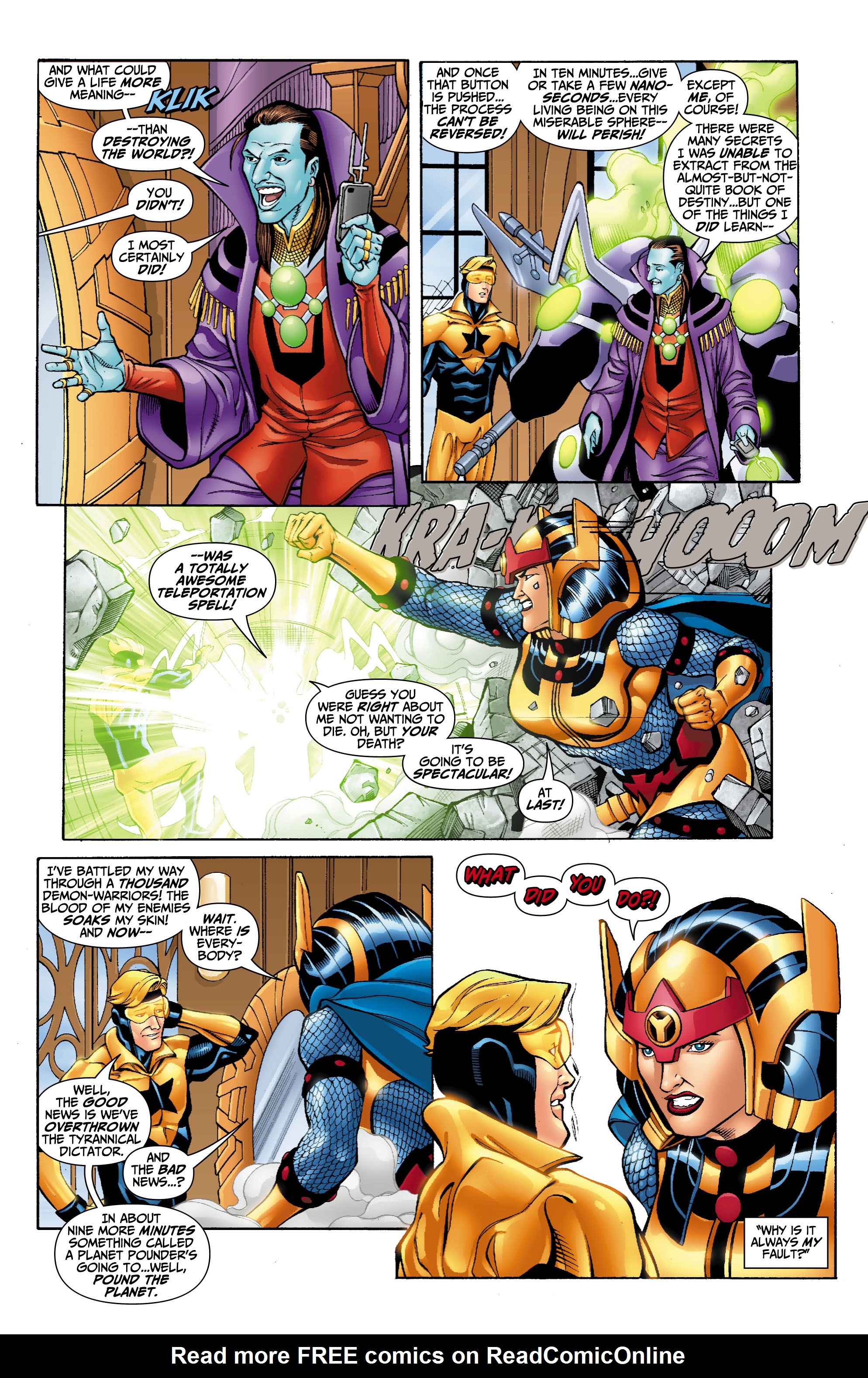 Read online Booster Gold (2007) comic -  Issue #35 - 18