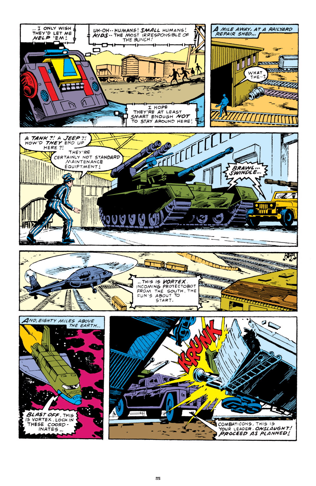 Read online The Transformers Classics comic -  Issue # TPB 3 - 224