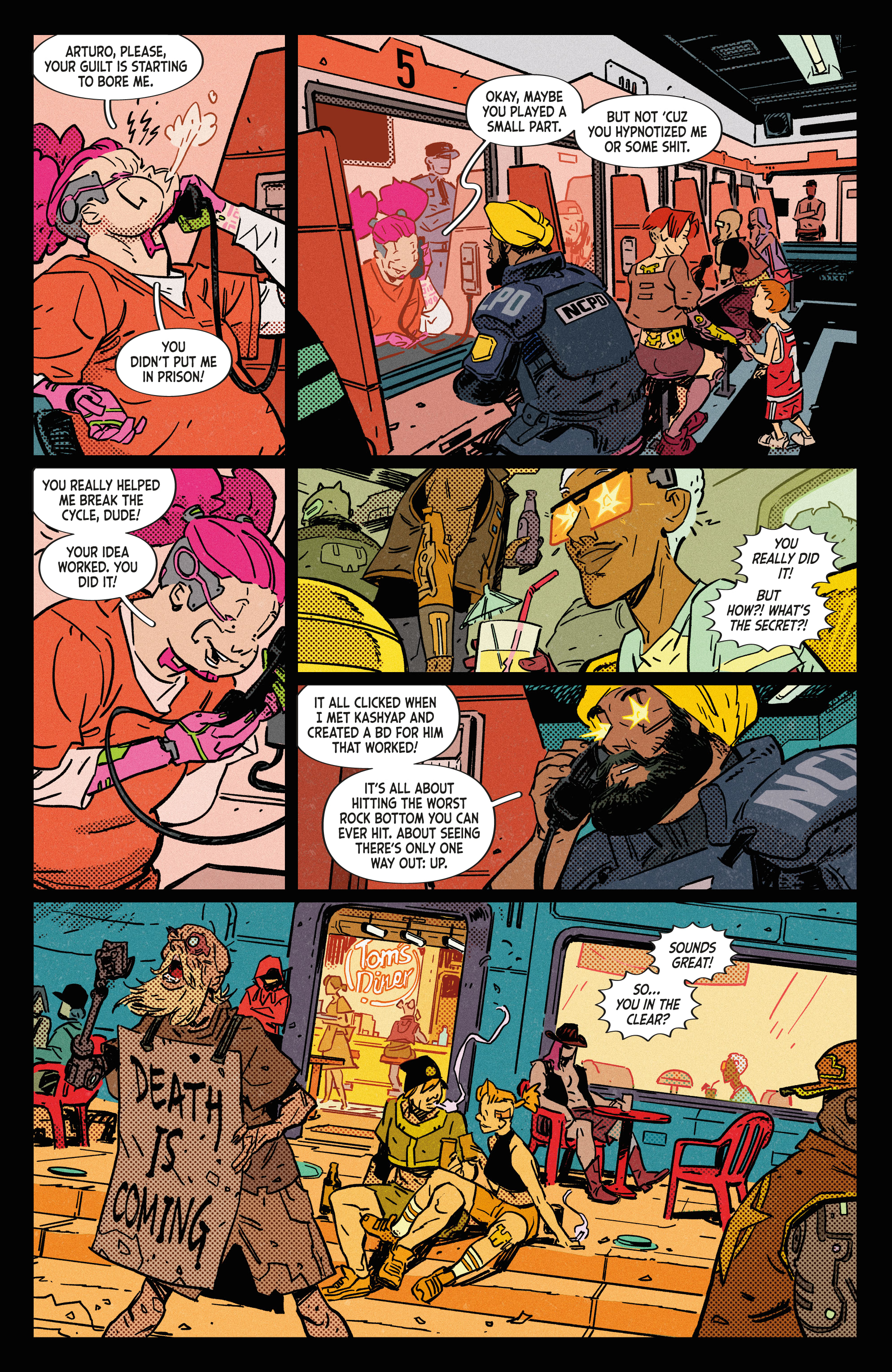Read online Cyberpunk 2077: Blackout comic -  Issue #4 - 20