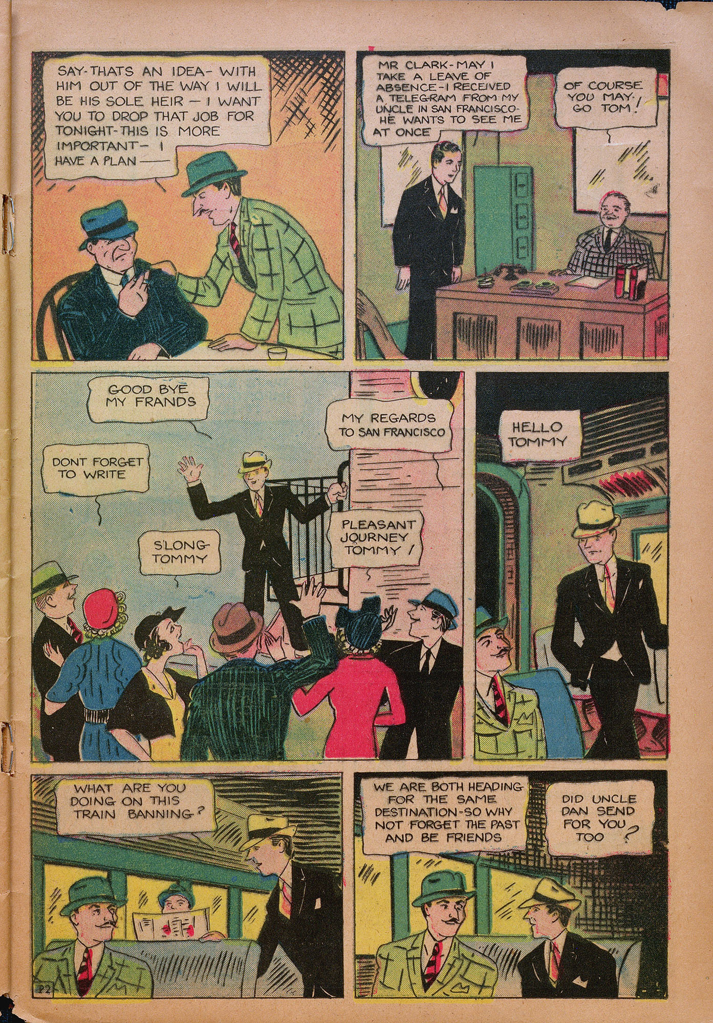 Read online Keen Detective Funnies comic -  Issue #3 - 45