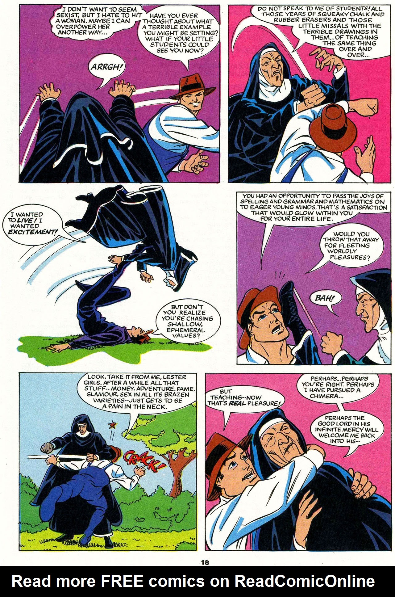 Read online The Trouble With Girls (1989) comic -  Issue #4 - 20