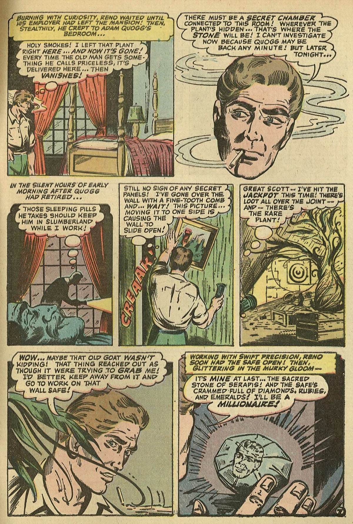 Read online Adventures Into The Unknown comic -  Issue #34 - 33