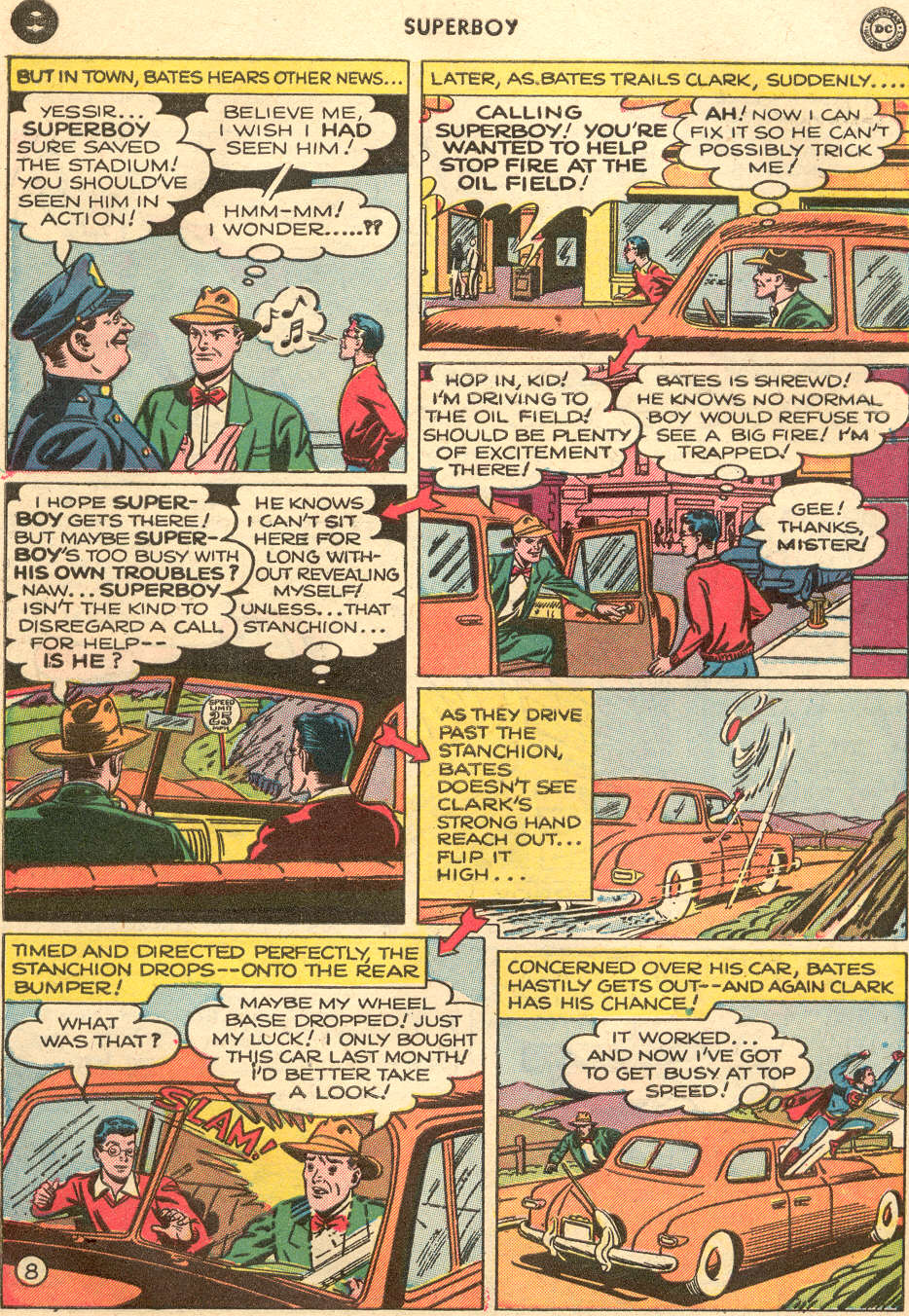 Read online Superboy (1949) comic -  Issue #7 - 39