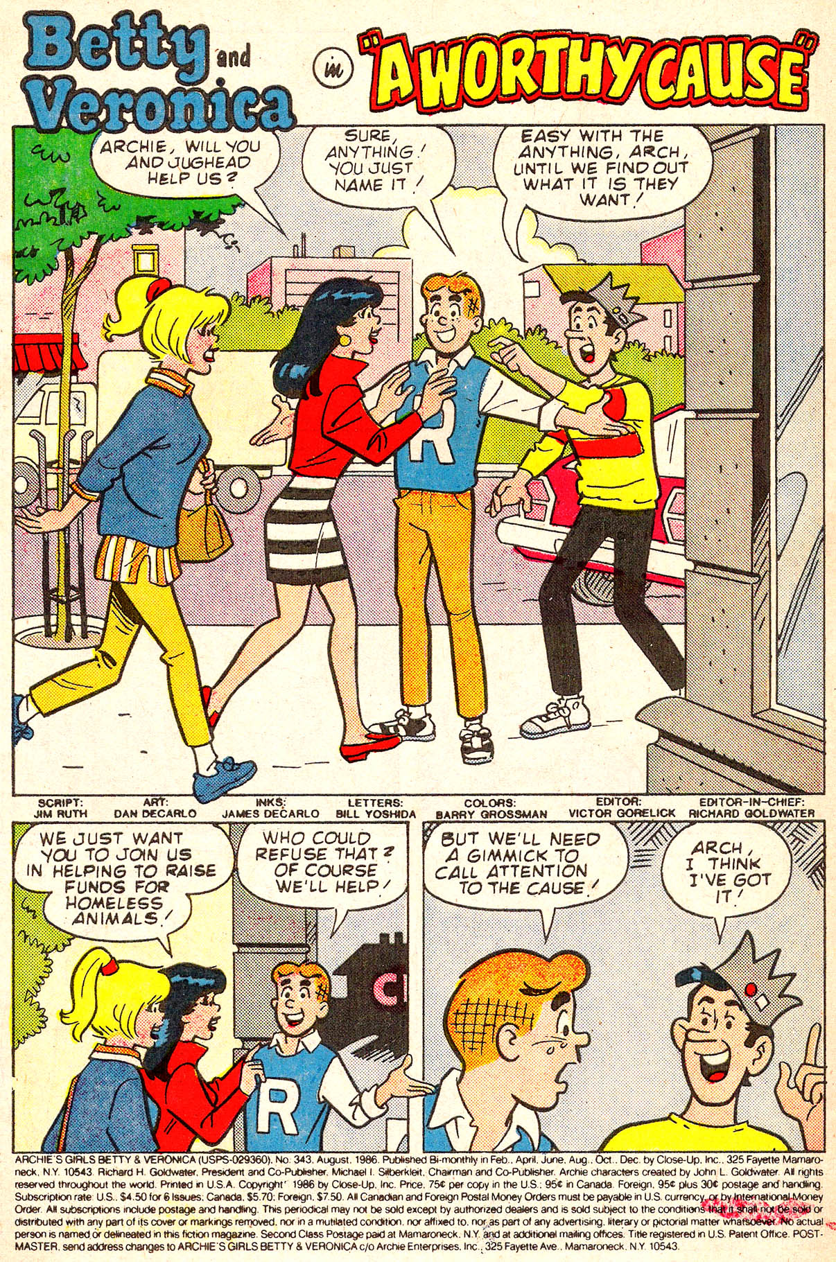 Read online Archie's Girls Betty and Veronica comic -  Issue #343 - 3