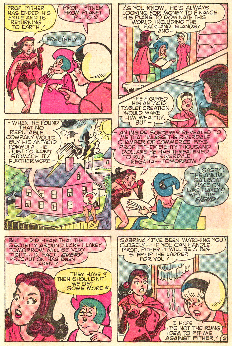 Read online Sabrina The Teenage Witch (1971) comic -  Issue #76 - 21