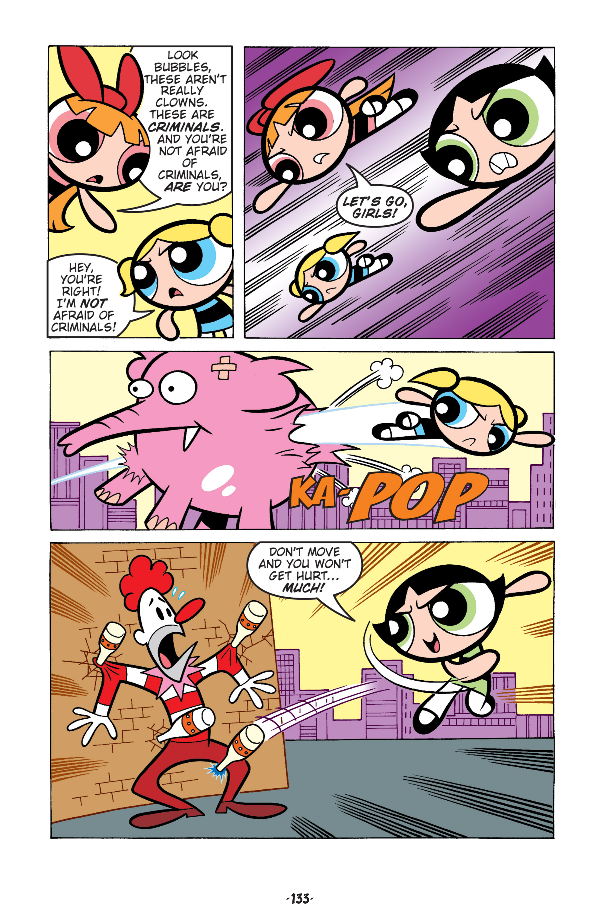 Read online Powerpuff Girls Classics comic -  Issue # TPB 2 - 134