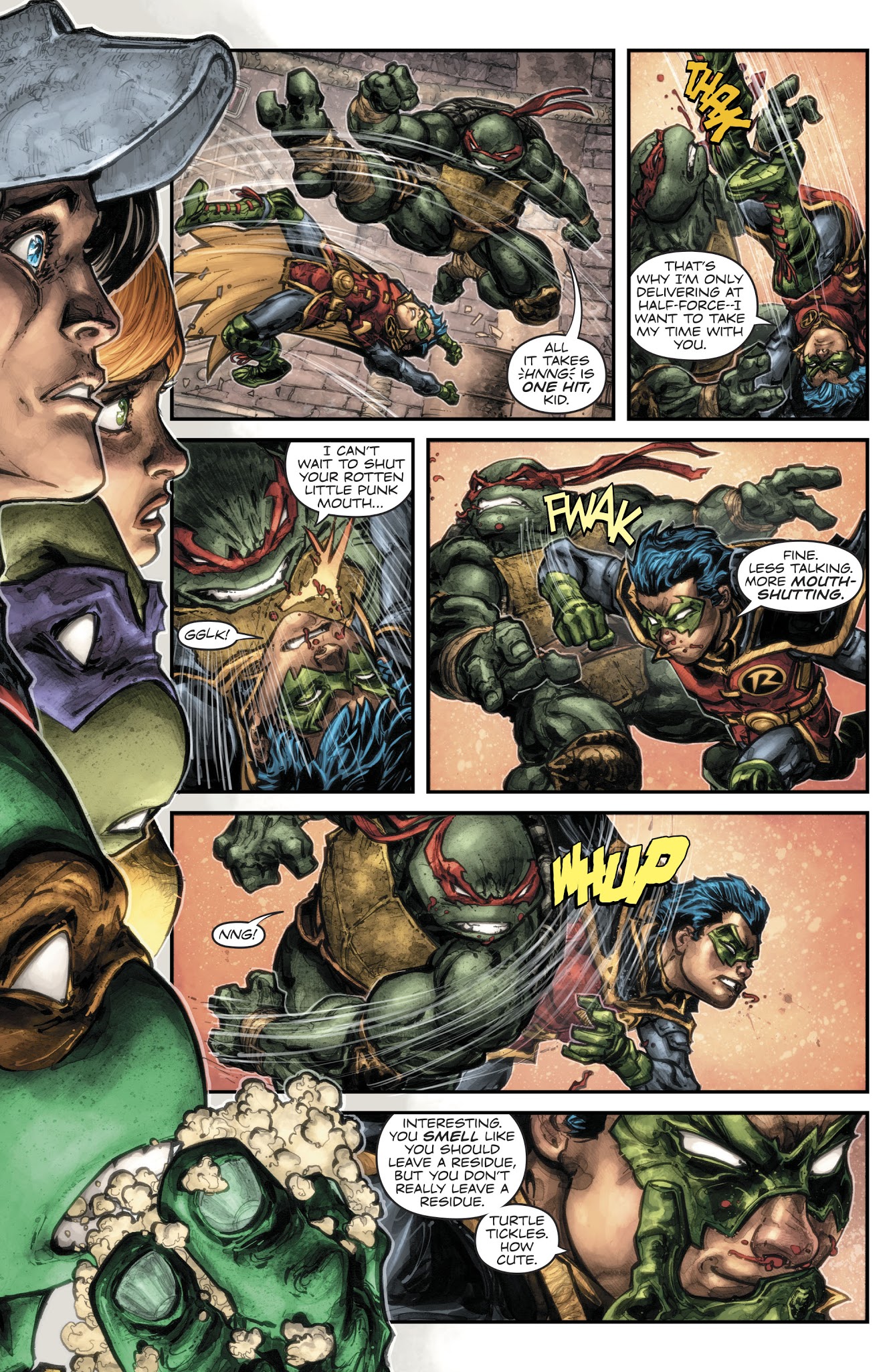 Read online Batman/Teenage Mutant Ninja Turtles II comic -  Issue #3 - 13