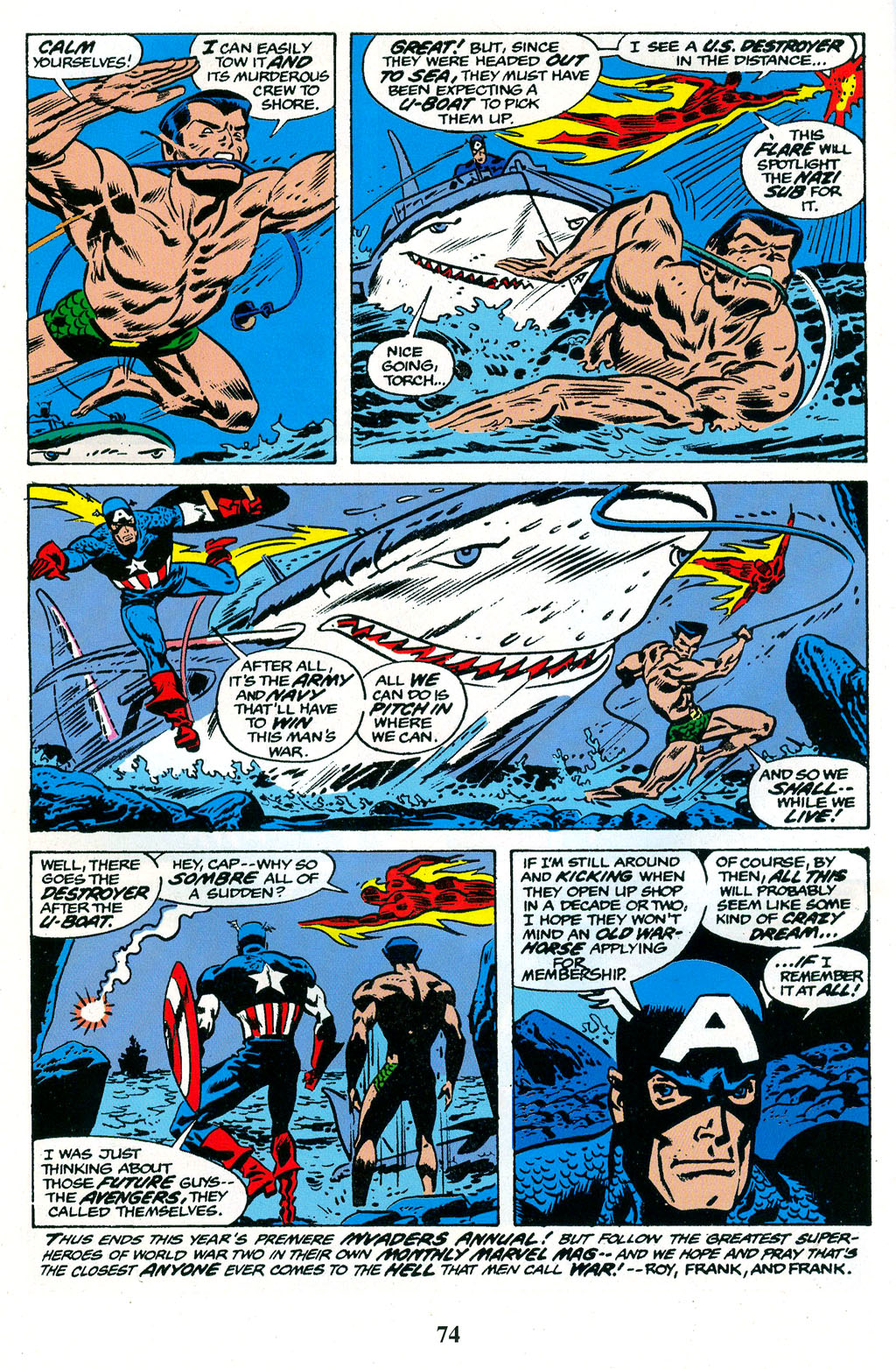 Read online Giant-Size Avengers/Invaders comic -  Issue # Full - 76