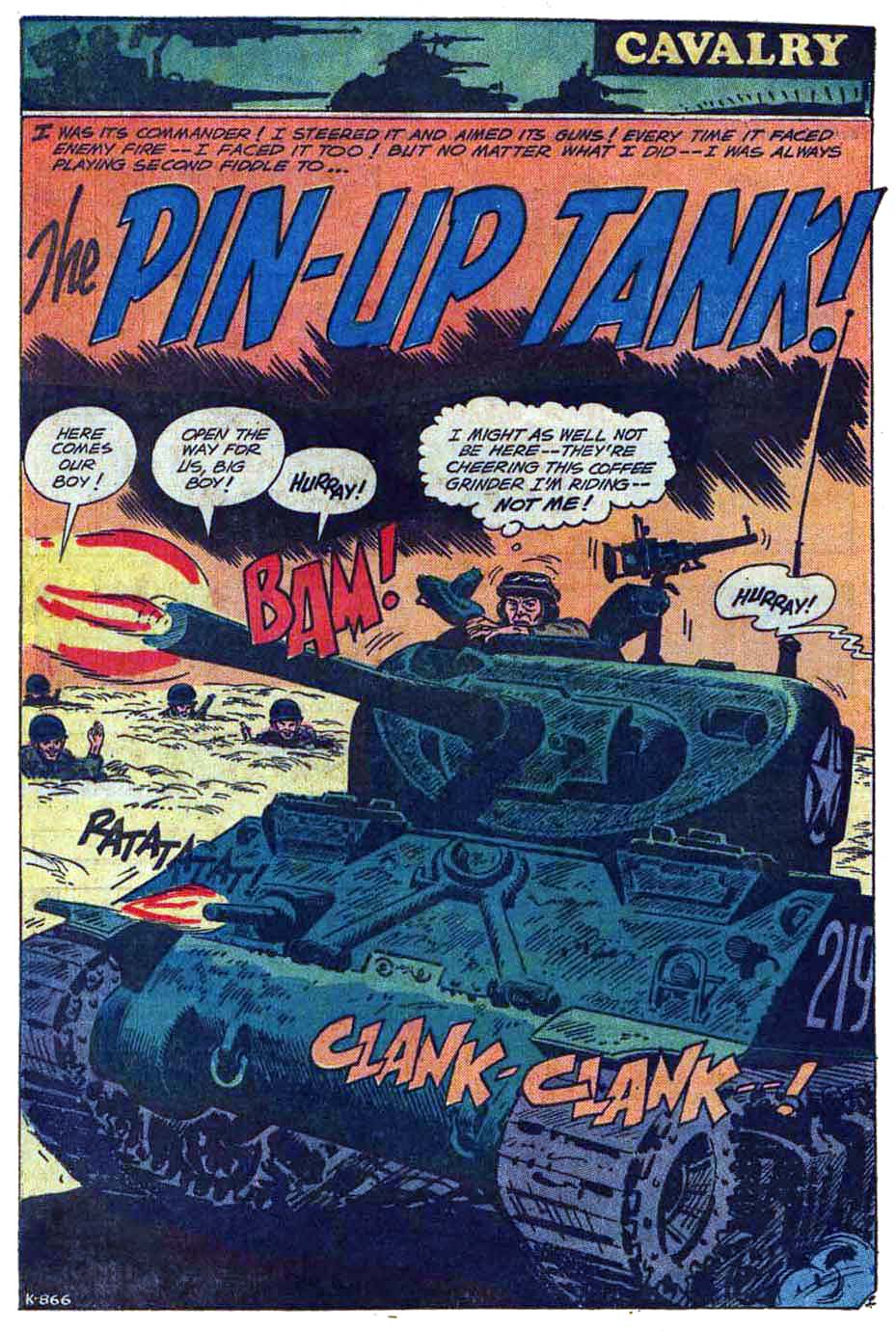 Read online Our Army at War (1952) comic -  Issue #244 - 27