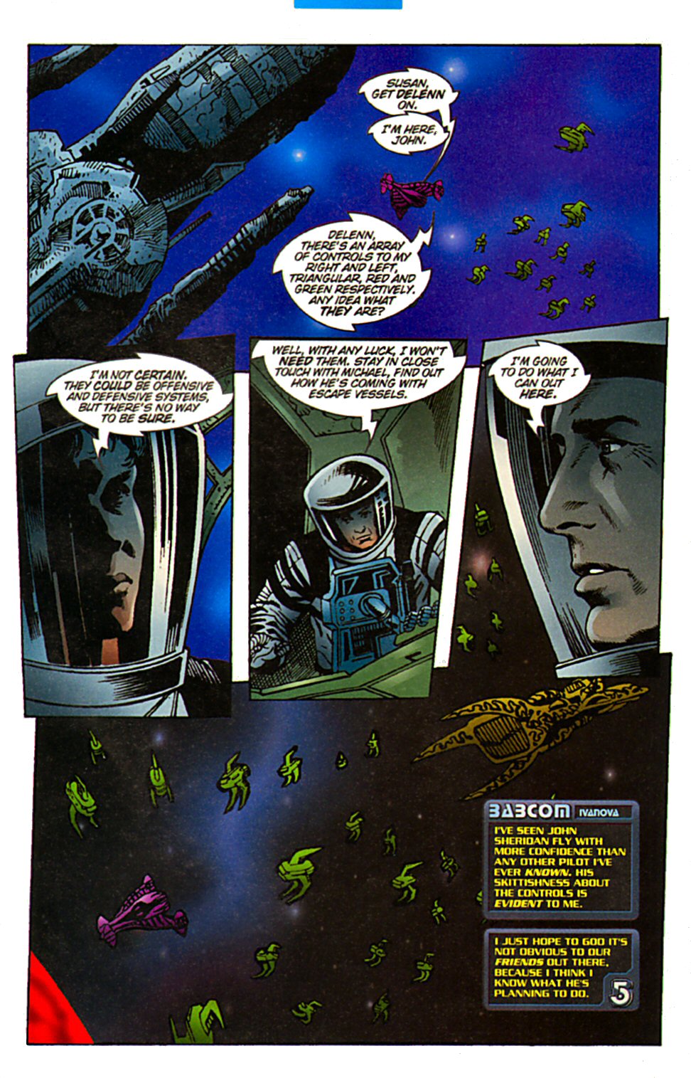 Read online Babylon 5: In Valen's Name comic -  Issue #3 - 9
