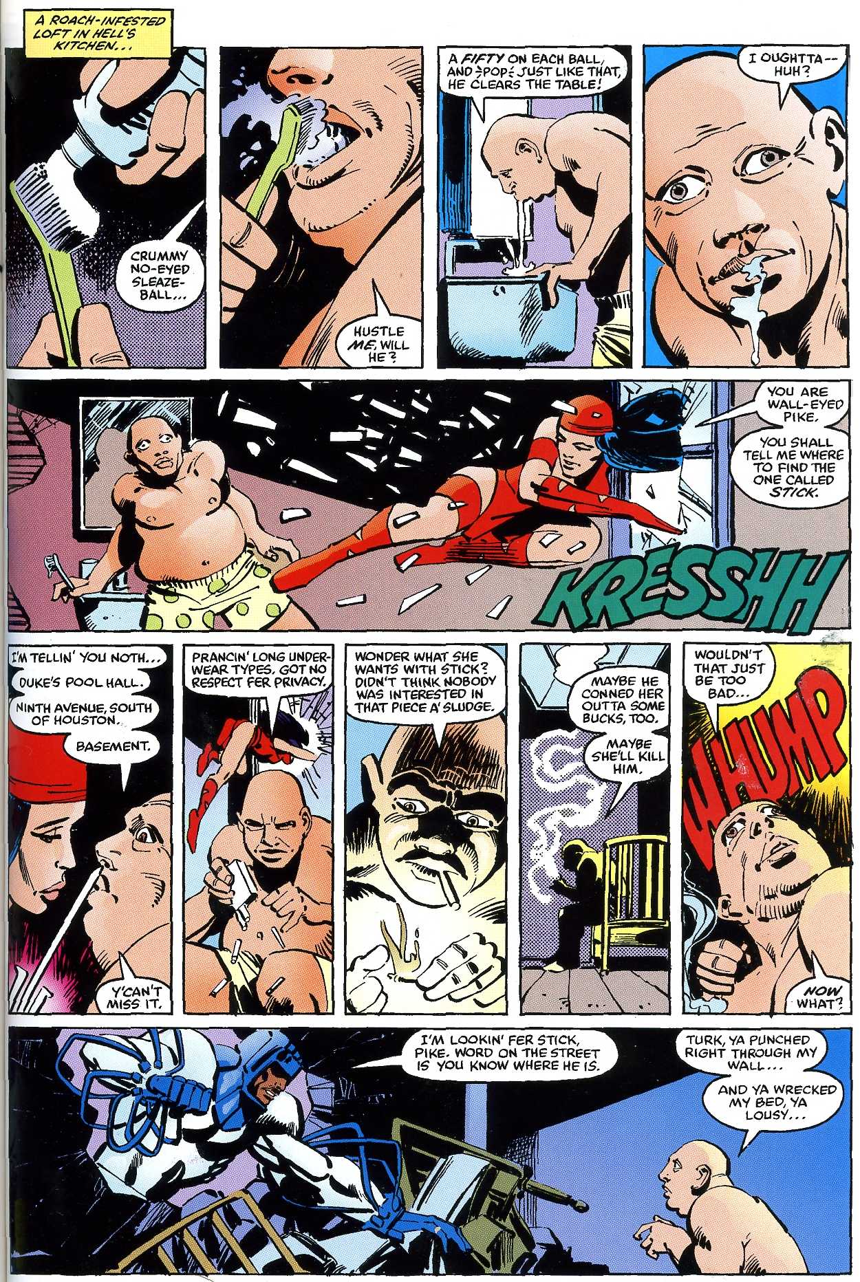 Read online Daredevil Visionaries: Frank Miller comic -  Issue # TPB 2 - 197