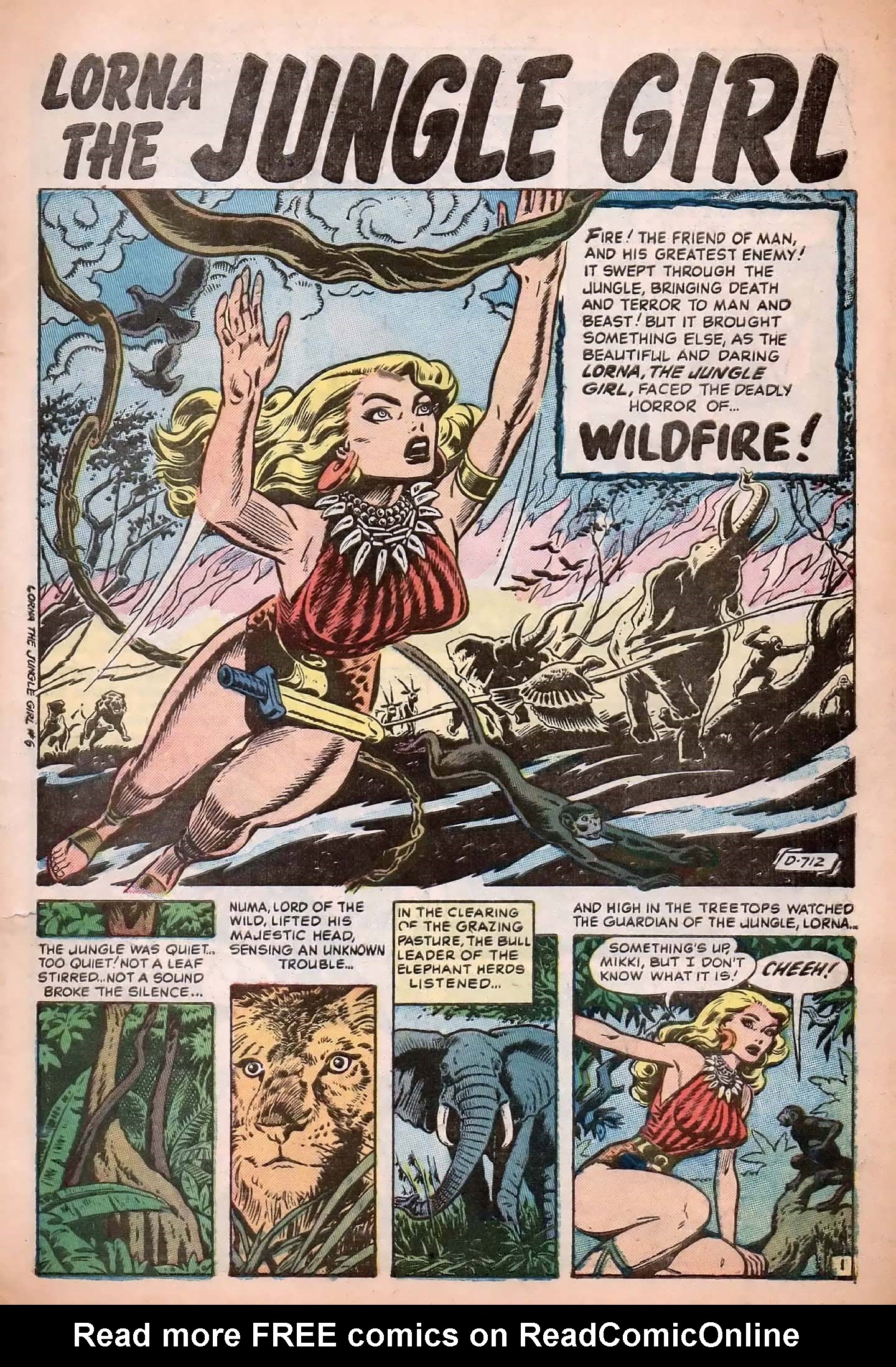 Read online Lorna, The Jungle Girl comic -  Issue #6 - 3