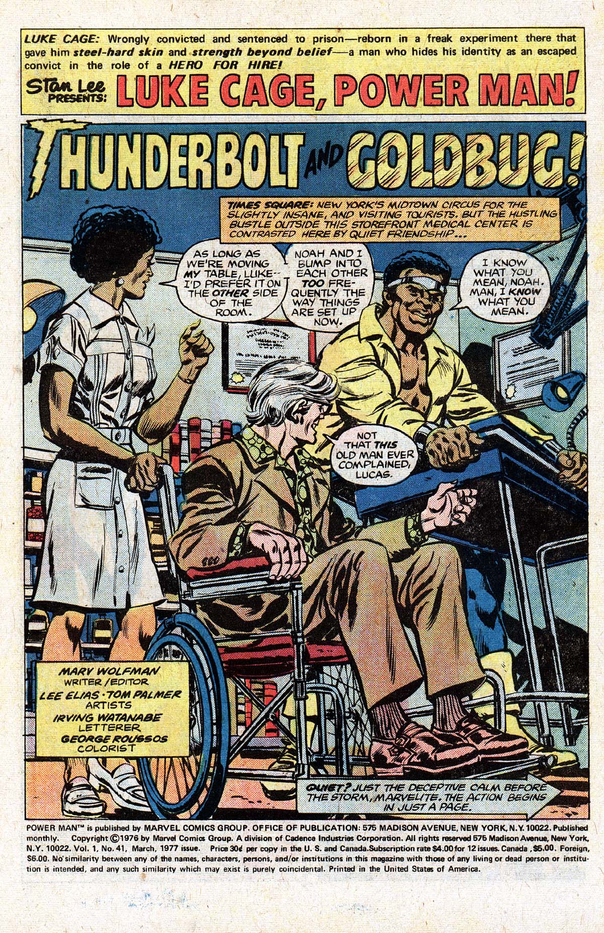 Read online Power Man comic -  Issue #41 - 2