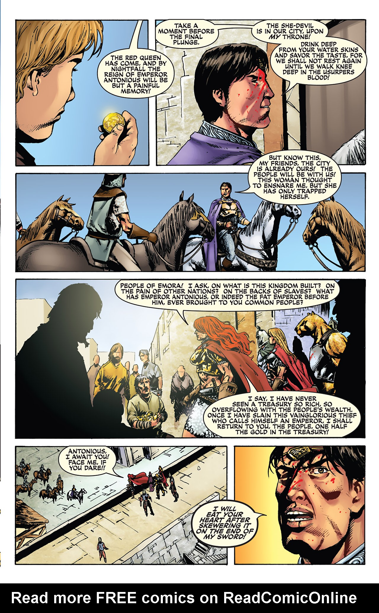 Read online Queen Sonja comic -  Issue #25 - 15