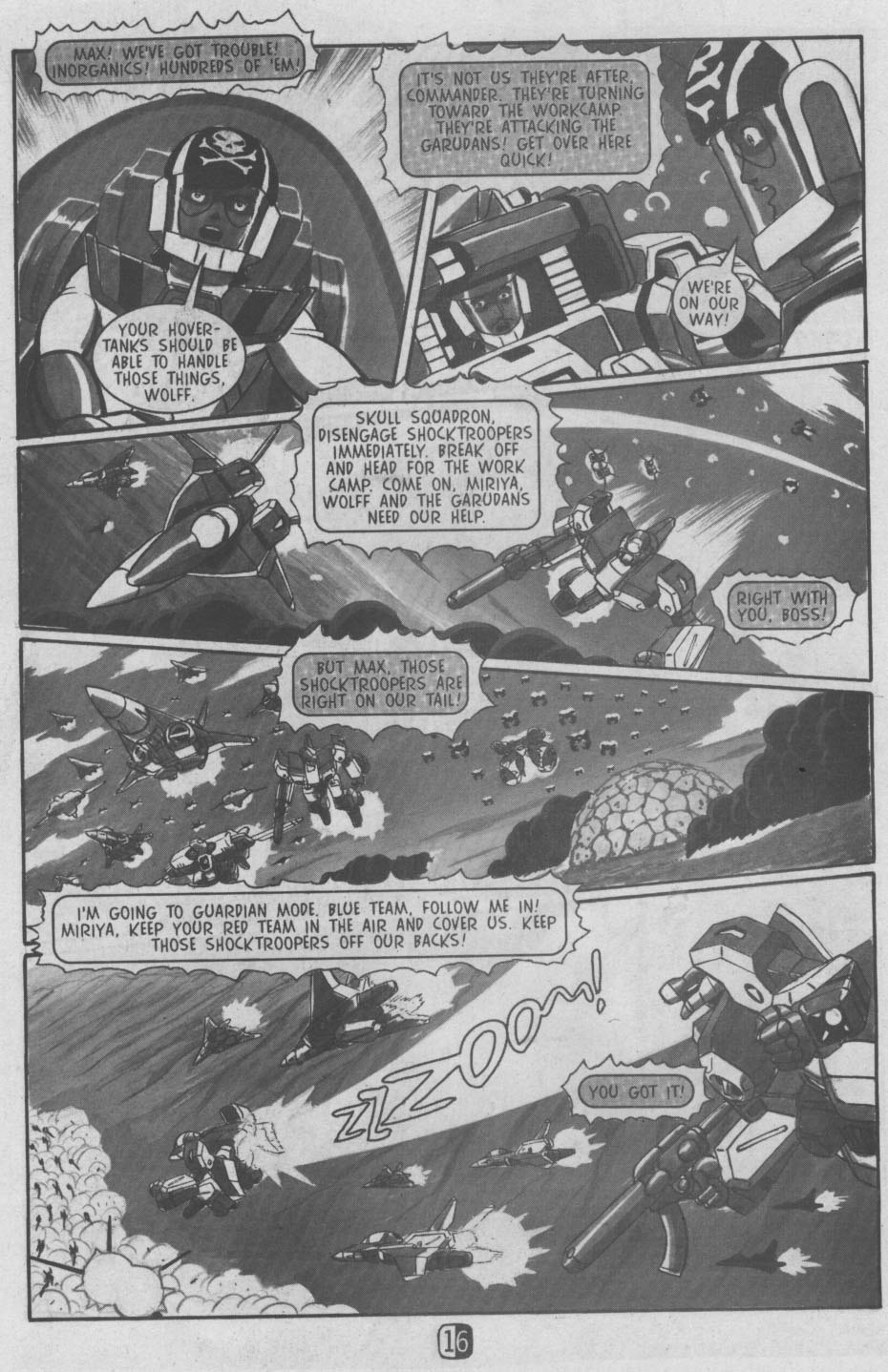 Robotech II: The Sentinels issue Robotech II: The Sentinels Book 3 Issue #14 - Page 19