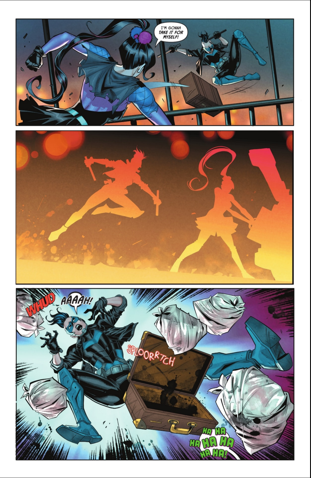 Read online Punchline: The Gotham Game comic -  Issue #3 - 19